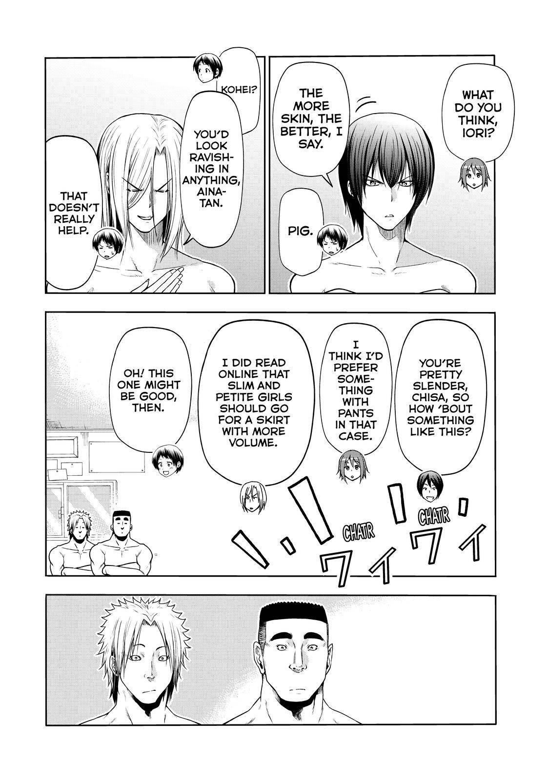 GRAND BLUE Chapter 75 - Page 18 in English