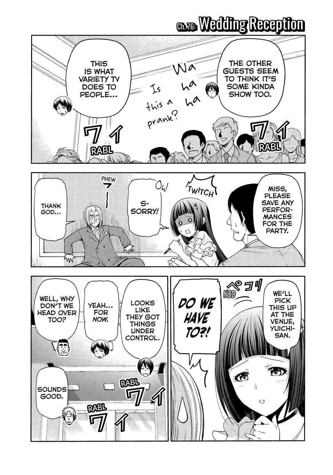 GRAND BLUE Chapter 76 - Page 3 in English