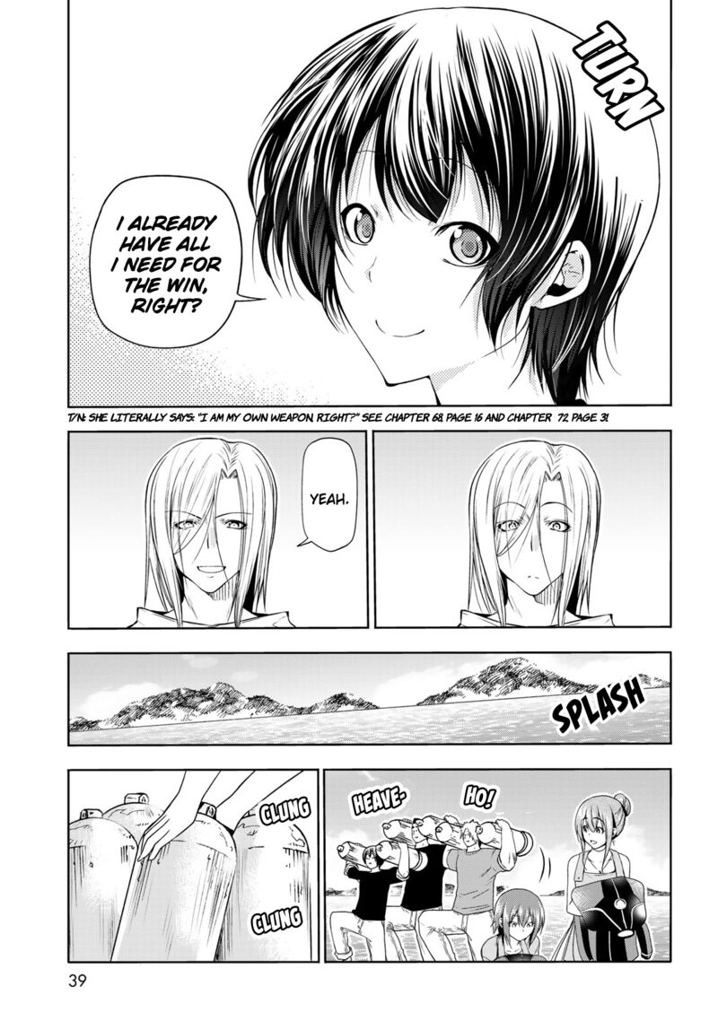 GRAND BLUE Chapter 77 - Page 5 in English