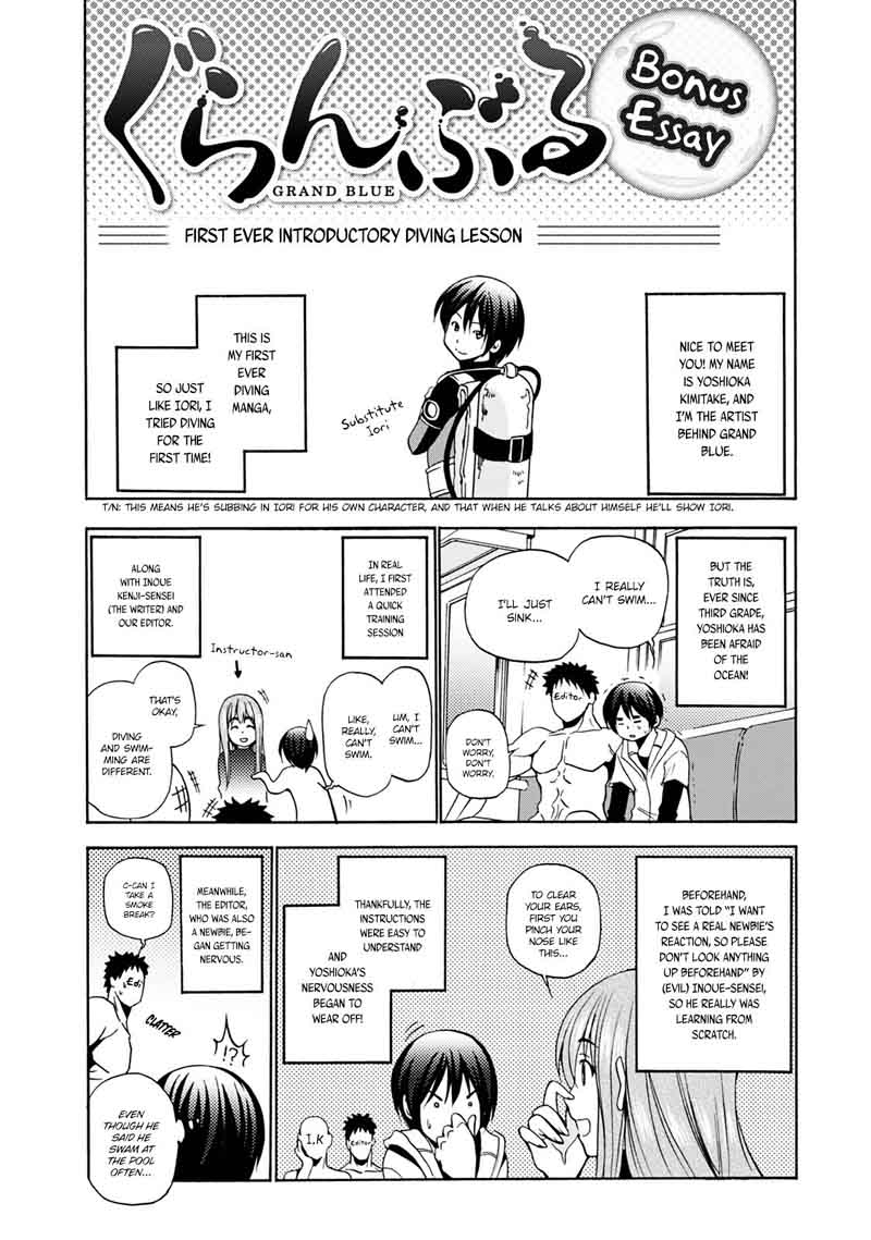 GRAND BLUE Chapter 8 - Page 56 in English