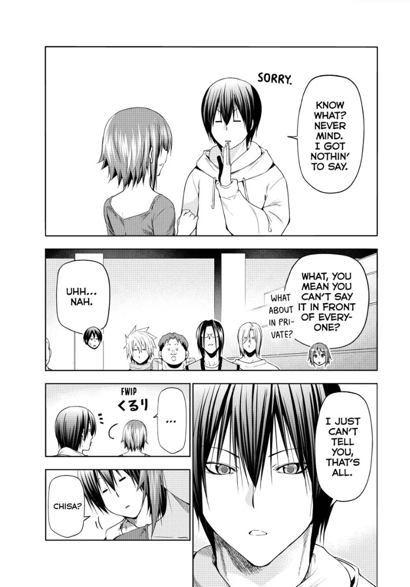 GRAND BLUE Chapter 90 - Page 3 in English