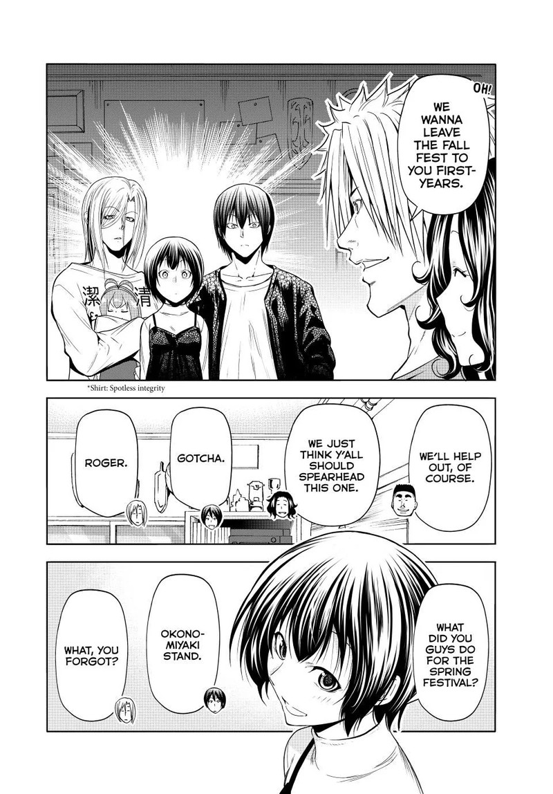 GRAND BLUE Chapter 91 - Page 4 in English