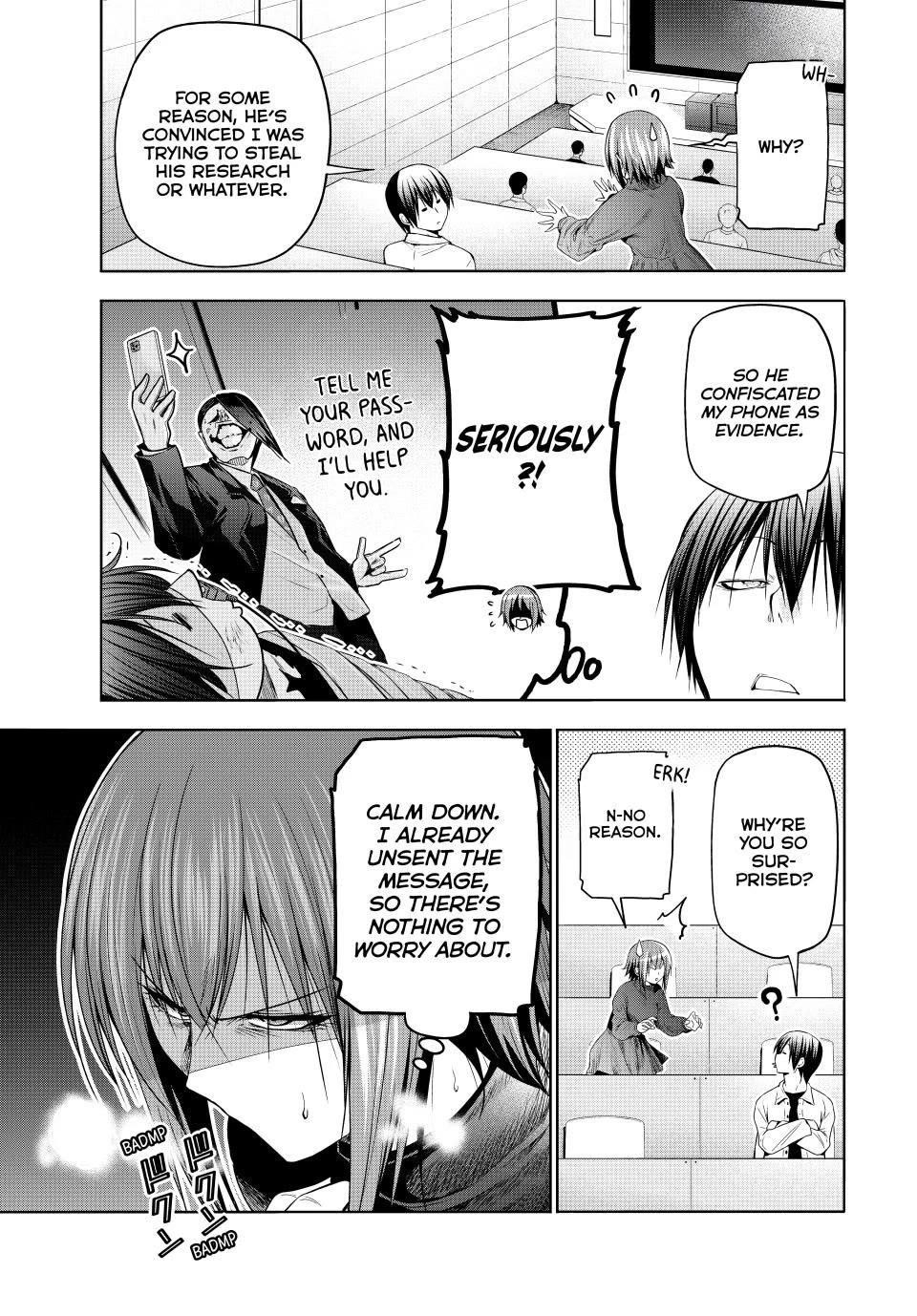 GRAND BLUE Chapter 99 - Page 13 in English