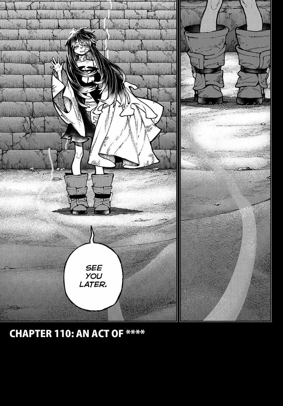 Gachi Akuta Chapter 110 - Page 3 in English