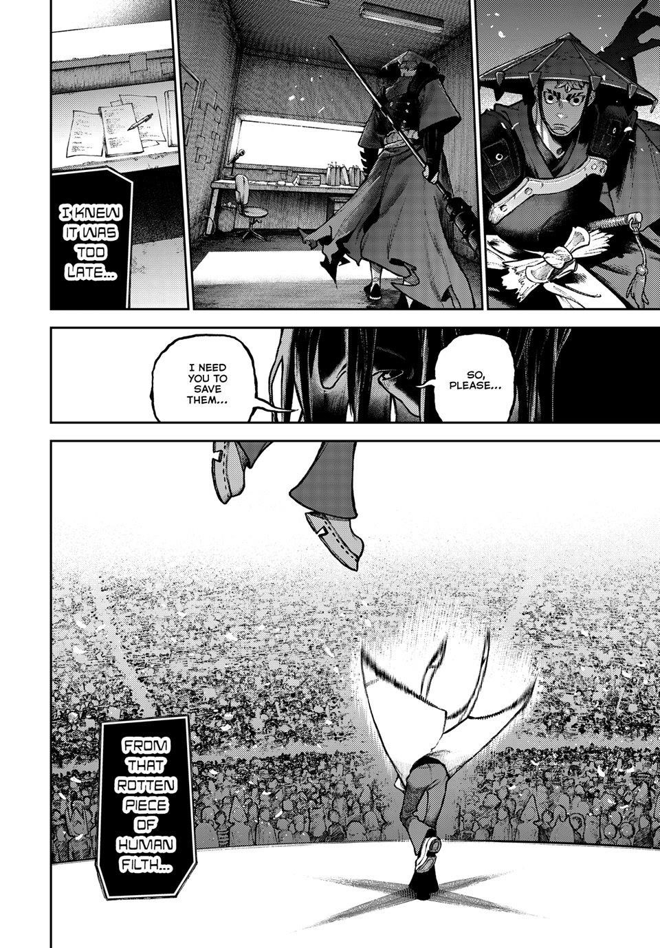 Gachi Akuta Chapter 137 - Page 17 in English
