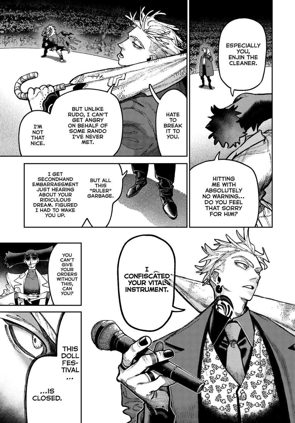 Gachi Akuta Chapter 138 - Page 17 in English