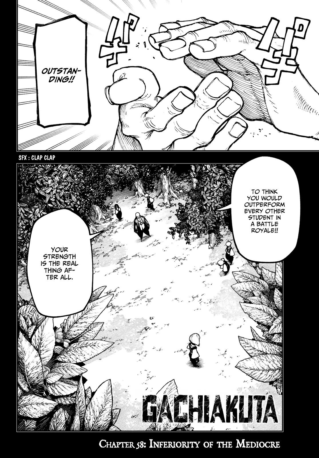 Gachi Akuta Chapter 58 - Page 4 in English