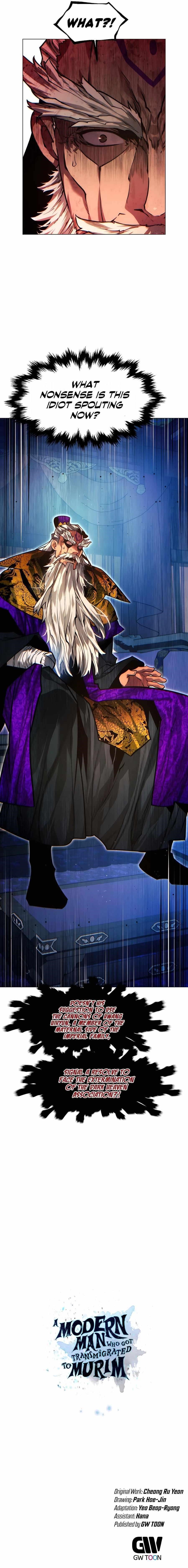 A Modern Man Who Got Transmigrated Into the Murim World Chapter 89 - Page 22 in English
