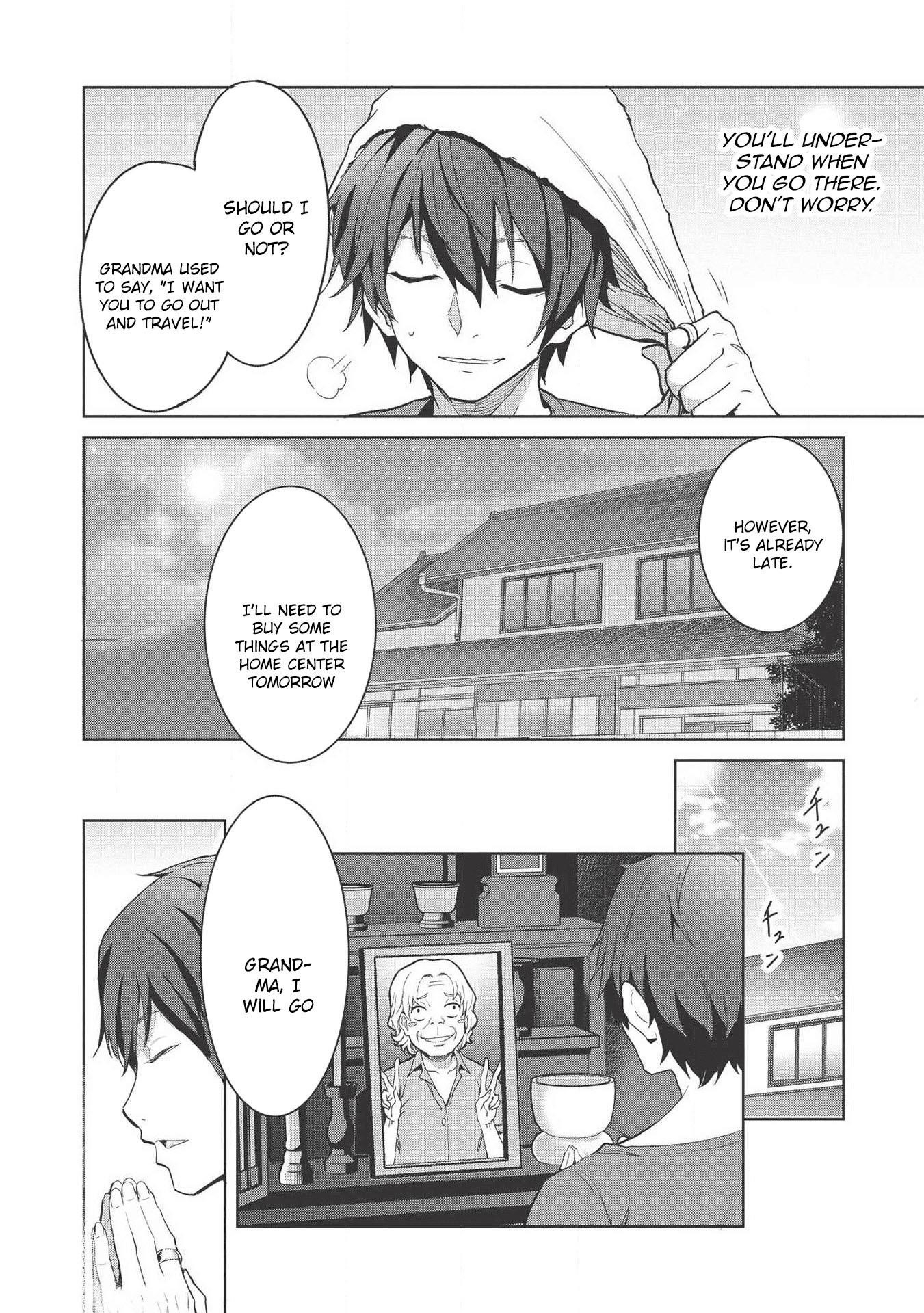 Itsudemo Jitaku Ni Kaerareru Ore Wa, Isekai De Gyoushounin O Hajimemashita Chapter 1 - Page 13 in English