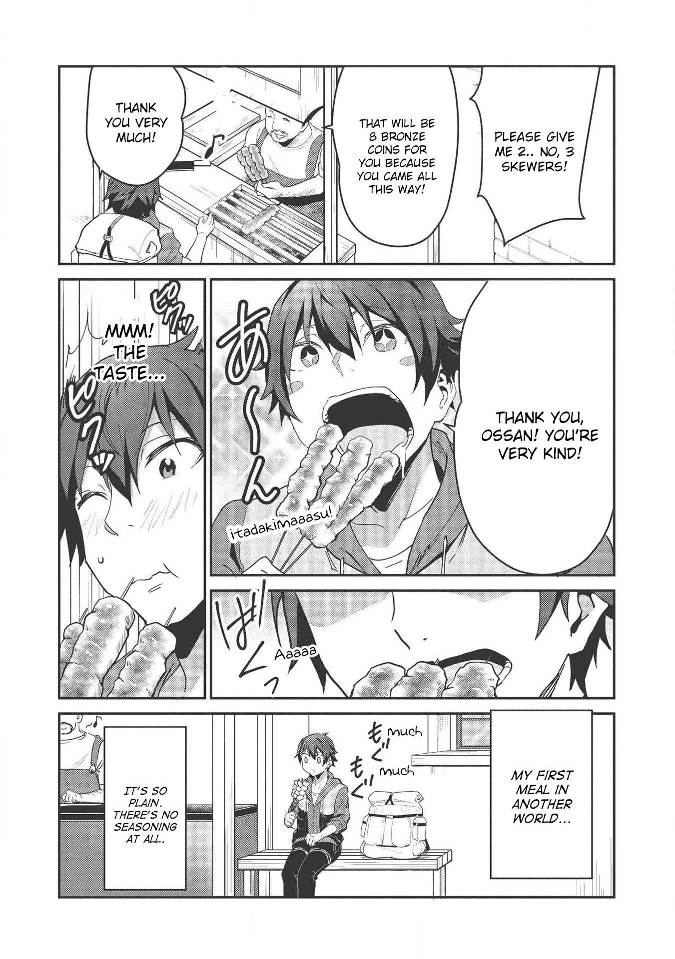 Itsudemo Jitaku Ni Kaerareru Ore Wa, Isekai De Gyoushounin O Hajimemashita Chapter 1 - Page 20 in English