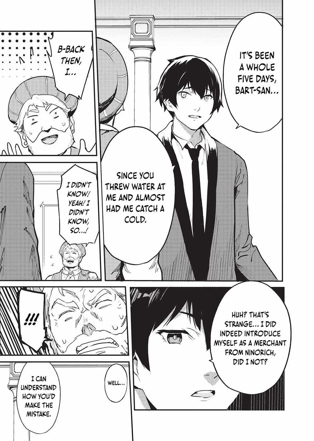 Itsudemo Jitaku Ni Kaerareru Ore Wa, Isekai De Gyoushounin O Hajimemashita Chapter 47 - Page 13 in English