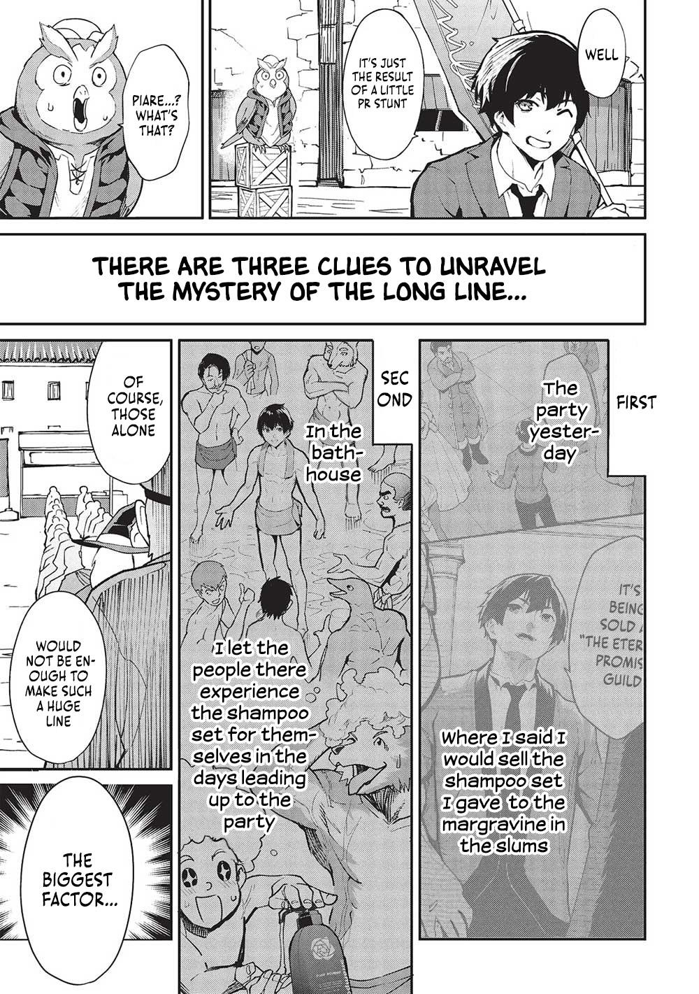 Itsudemo Jitaku Ni Kaerareru Ore Wa, Isekai De Gyoushounin O Hajimemashita Chapter 48 - Page 3 in English