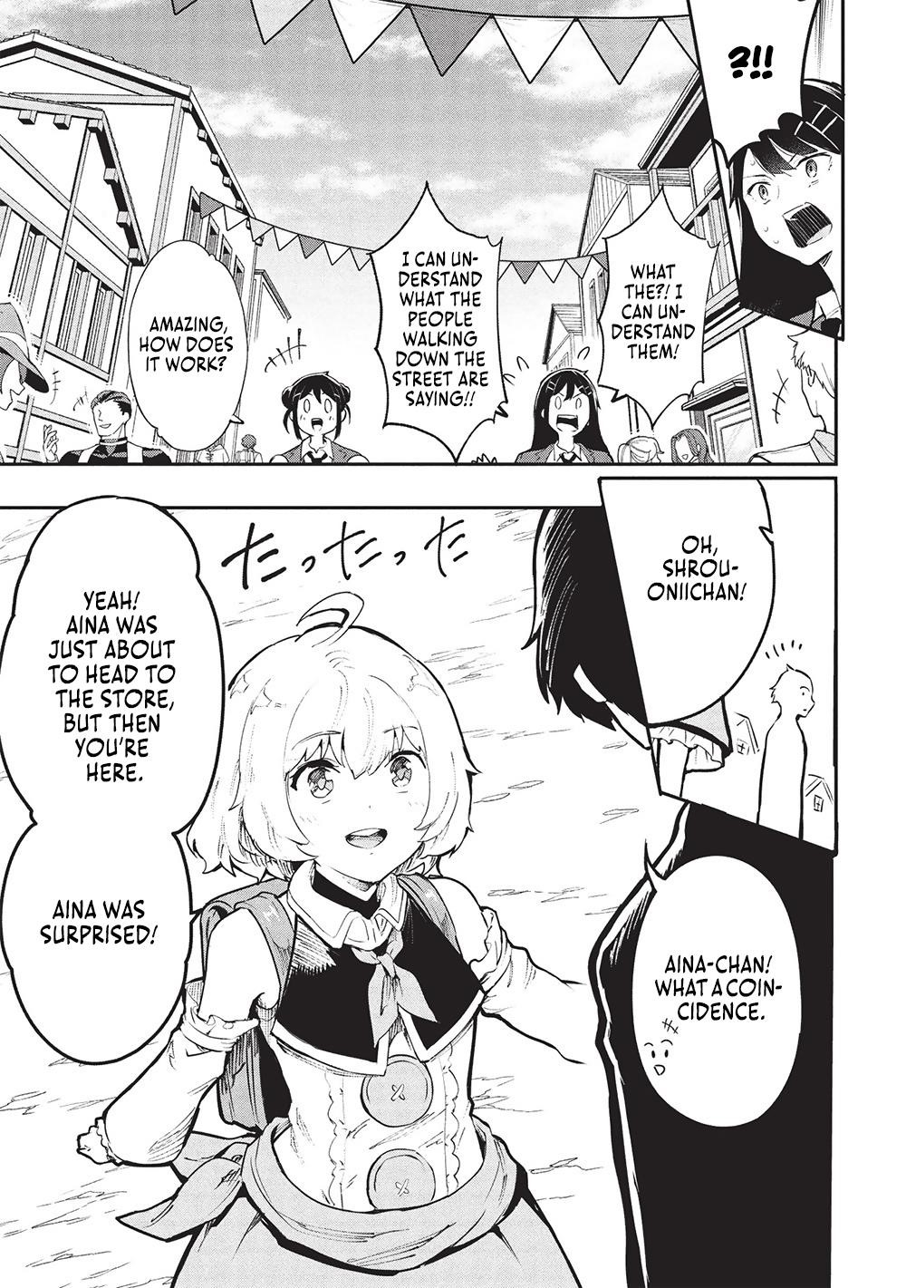 Itsudemo Jitaku Ni Kaerareru Ore Wa, Isekai De Gyoushounin O Hajimemashita Chapter 55 - Page 9 in English