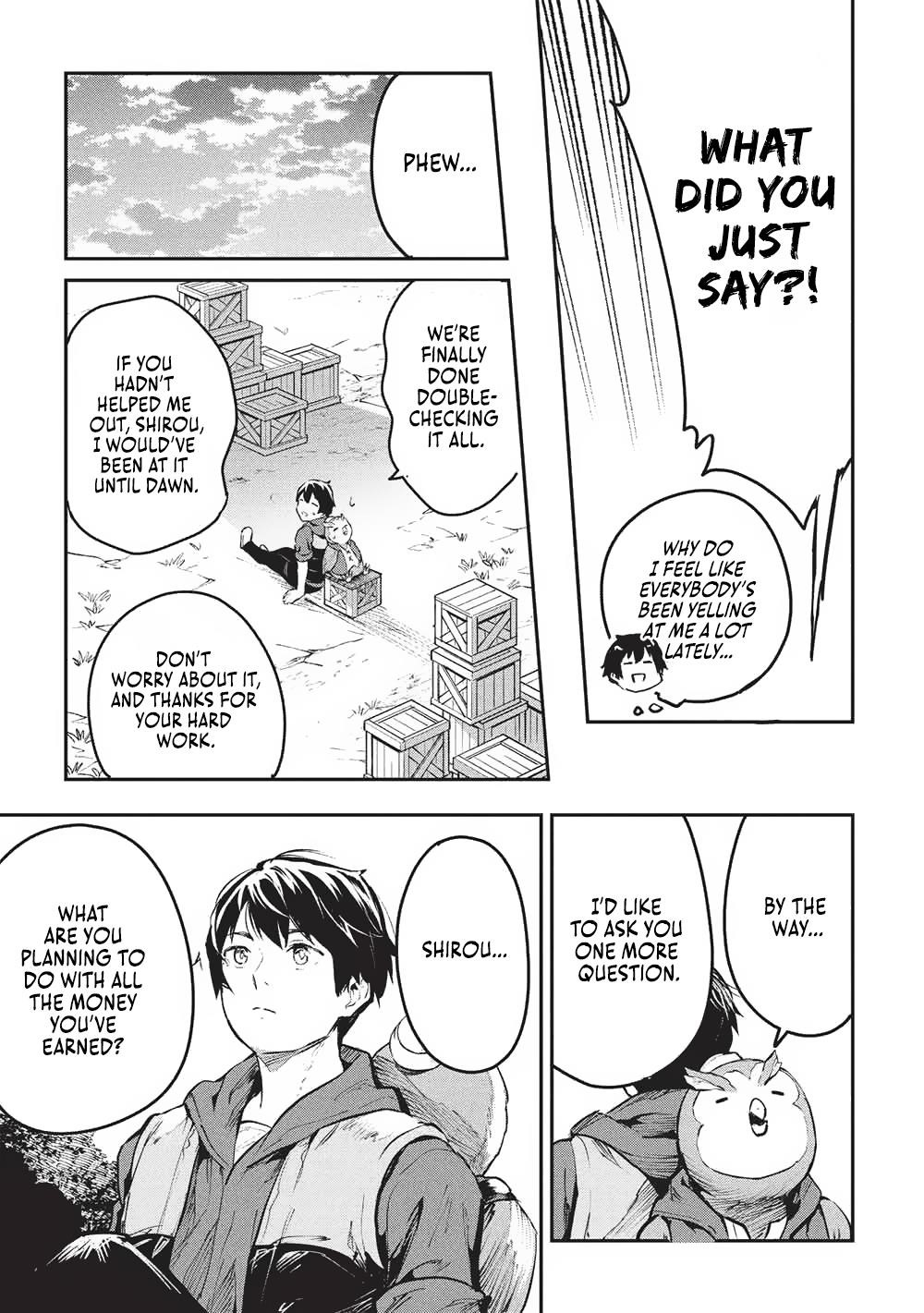 Itsudemo Jitaku Ni Kaerareru Ore Wa, Isekai De Gyoushounin O Hajimemashita Chapter 59 - Page 15 in English