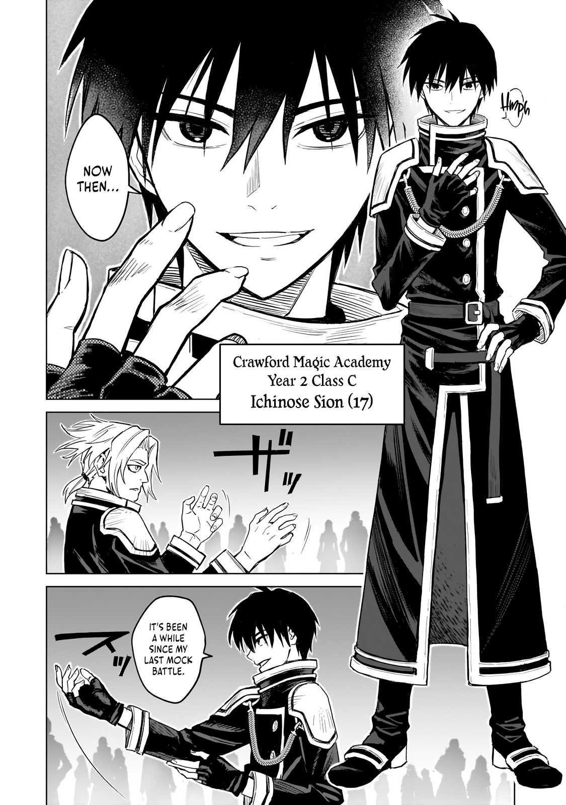The C-Rank Magic Student Who Believes He’s SSS-Rank Chapter 1 - Page 6 in English