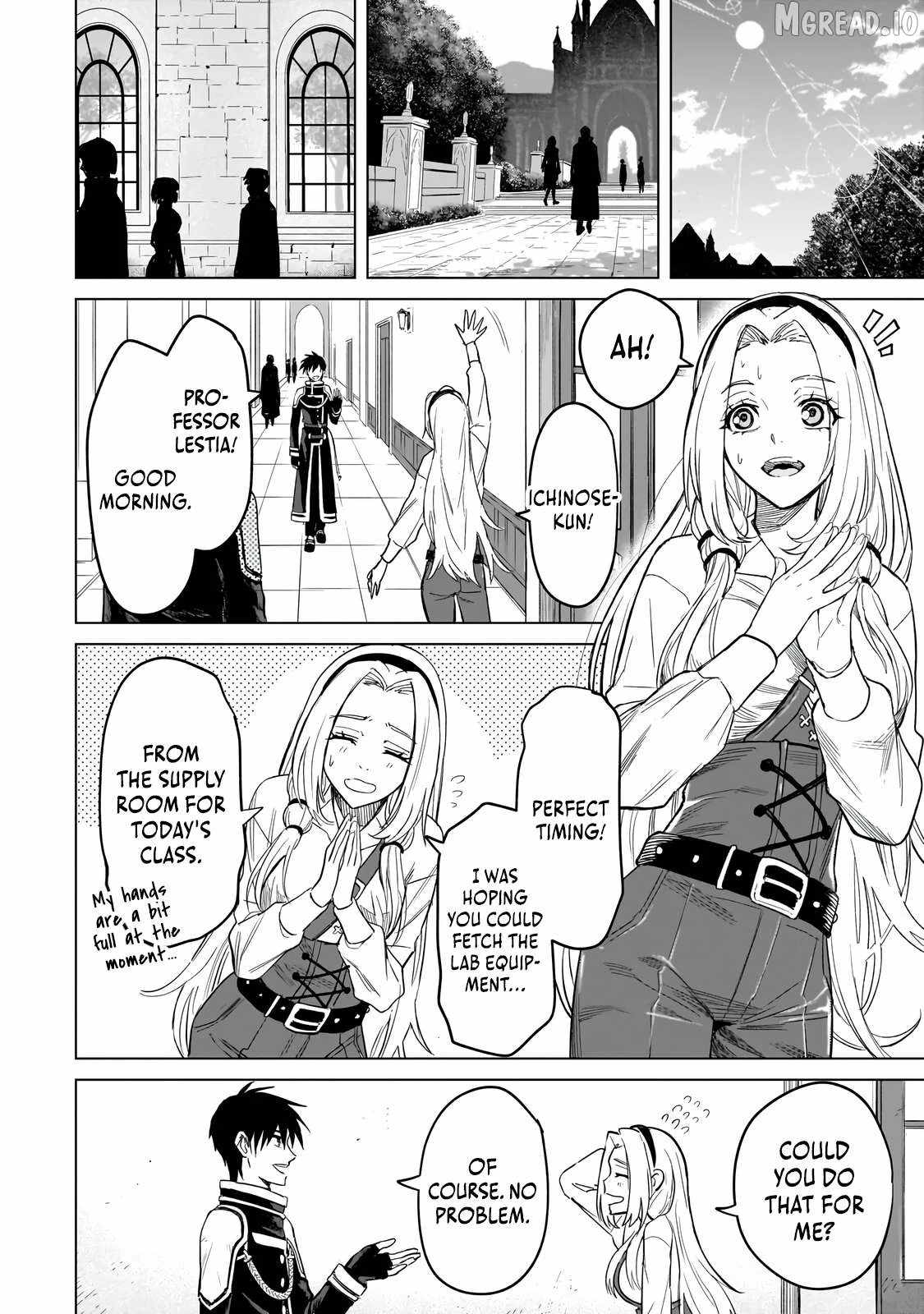 The C-Rank Magic Student Who Believes He’s SSS-Rank Chapter 4.1 - Page 12 in English