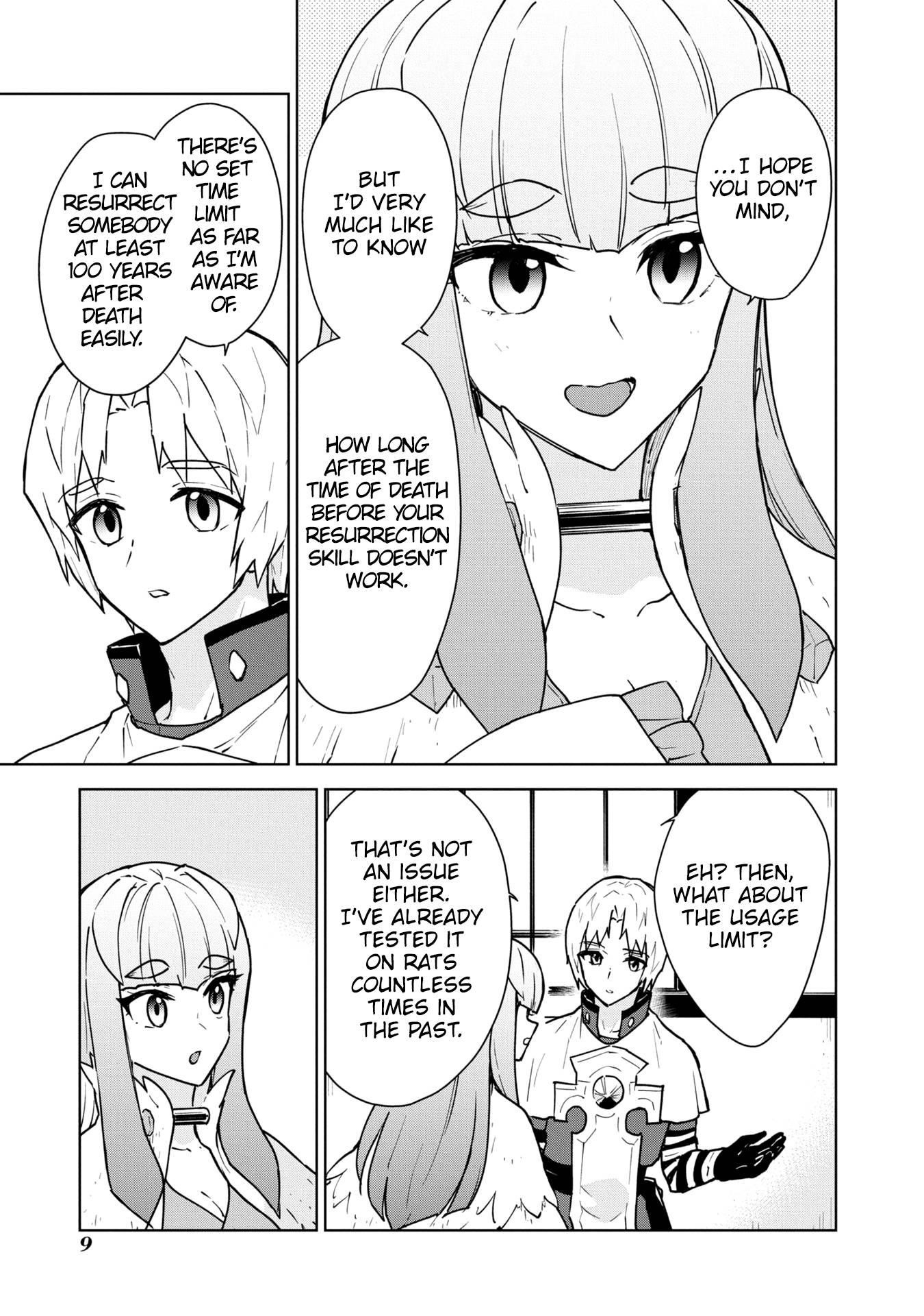 I Accidentally Resurrected the Demon King's Ancient Army When I Learned the "Resurrection" Op Skill ~The Strongest Healer Who Won't Let Anyone Die Chapter 24 - Page 9 in English