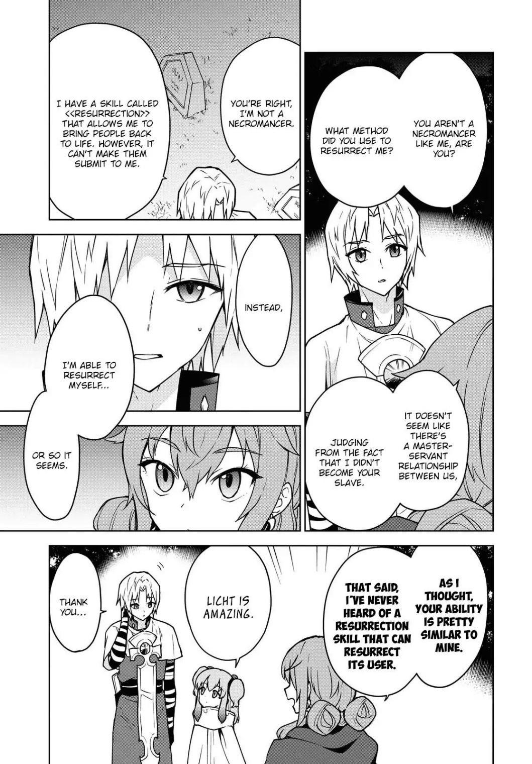 I Accidentally Resurrected the Demon King's Ancient Army When I Learned the "Resurrection" Op Skill ~The Strongest Healer Who Won't Let Anyone Die Chapter 4 - Page 6 in English