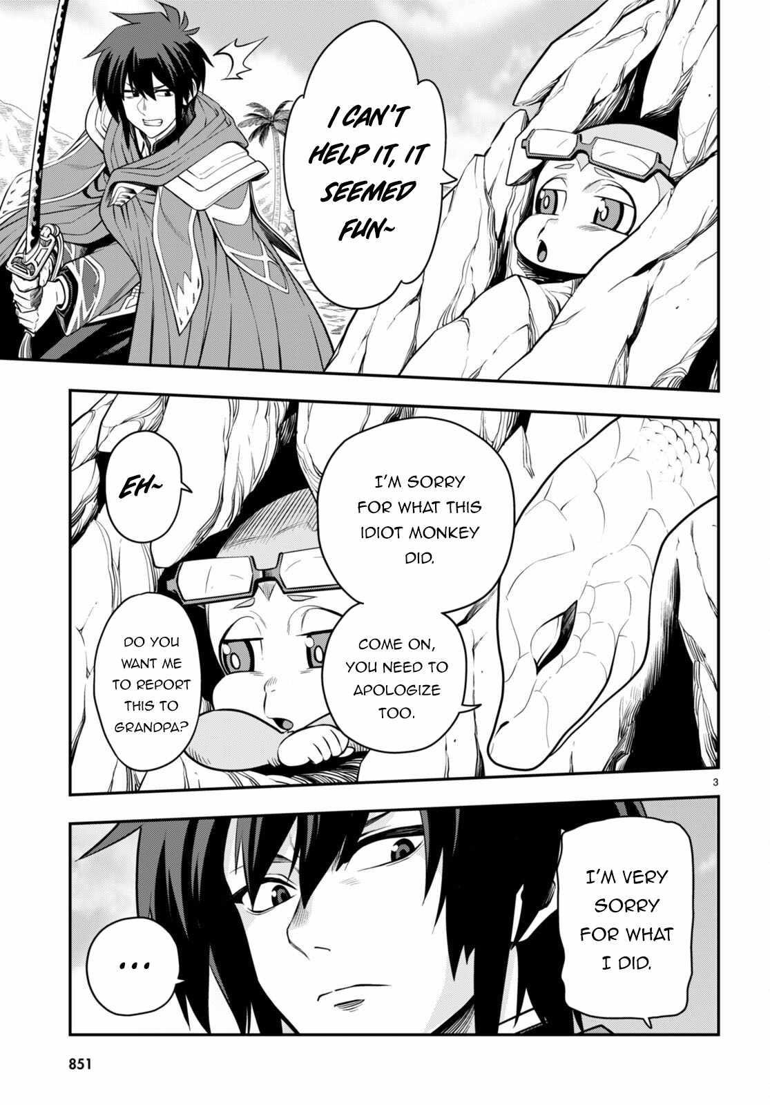 Konjiki No Moji Tsukai - Yuusha Yonin Ni Makikomareta Unique Cheat Chapter 103 - Page 3 in English