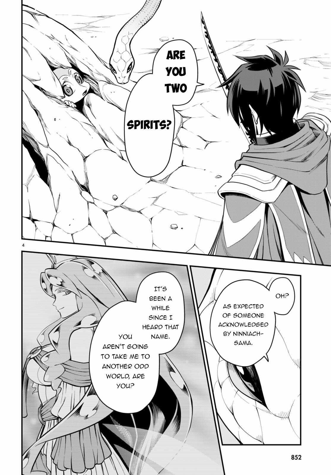 Konjiki No Moji Tsukai - Yuusha Yonin Ni Makikomareta Unique Cheat Chapter 103 - Page 4 in English