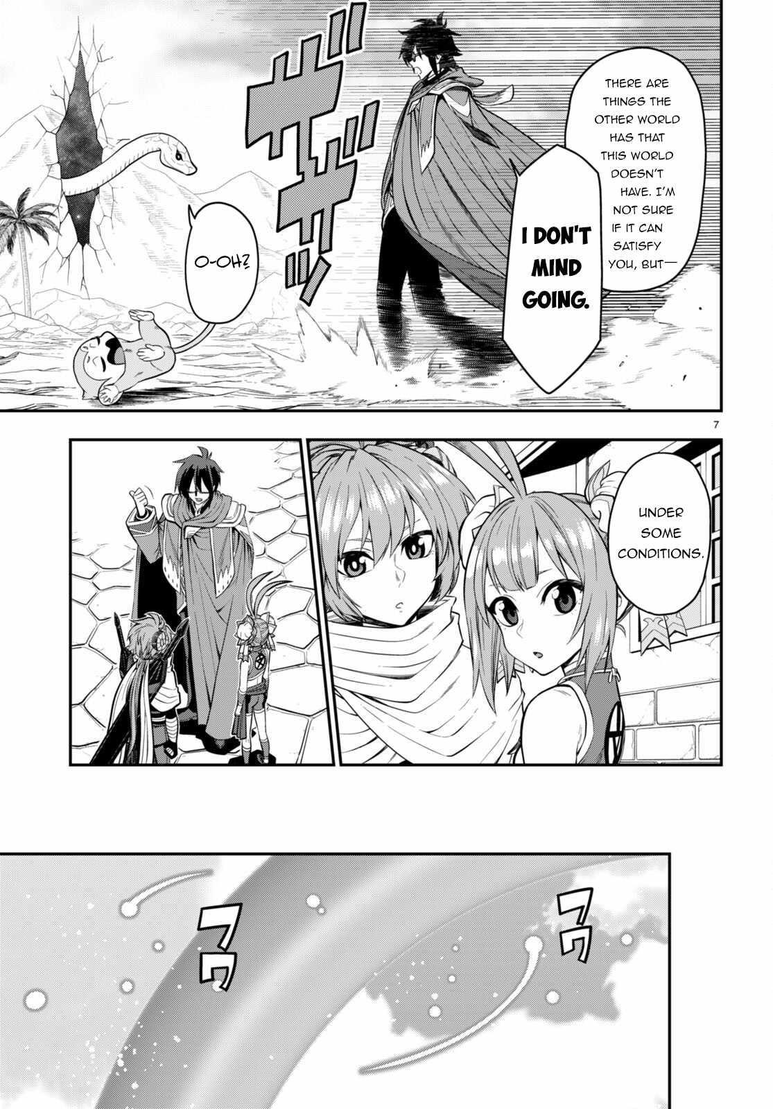 Konjiki No Moji Tsukai - Yuusha Yonin Ni Makikomareta Unique Cheat Chapter 103 - Page 7 in English