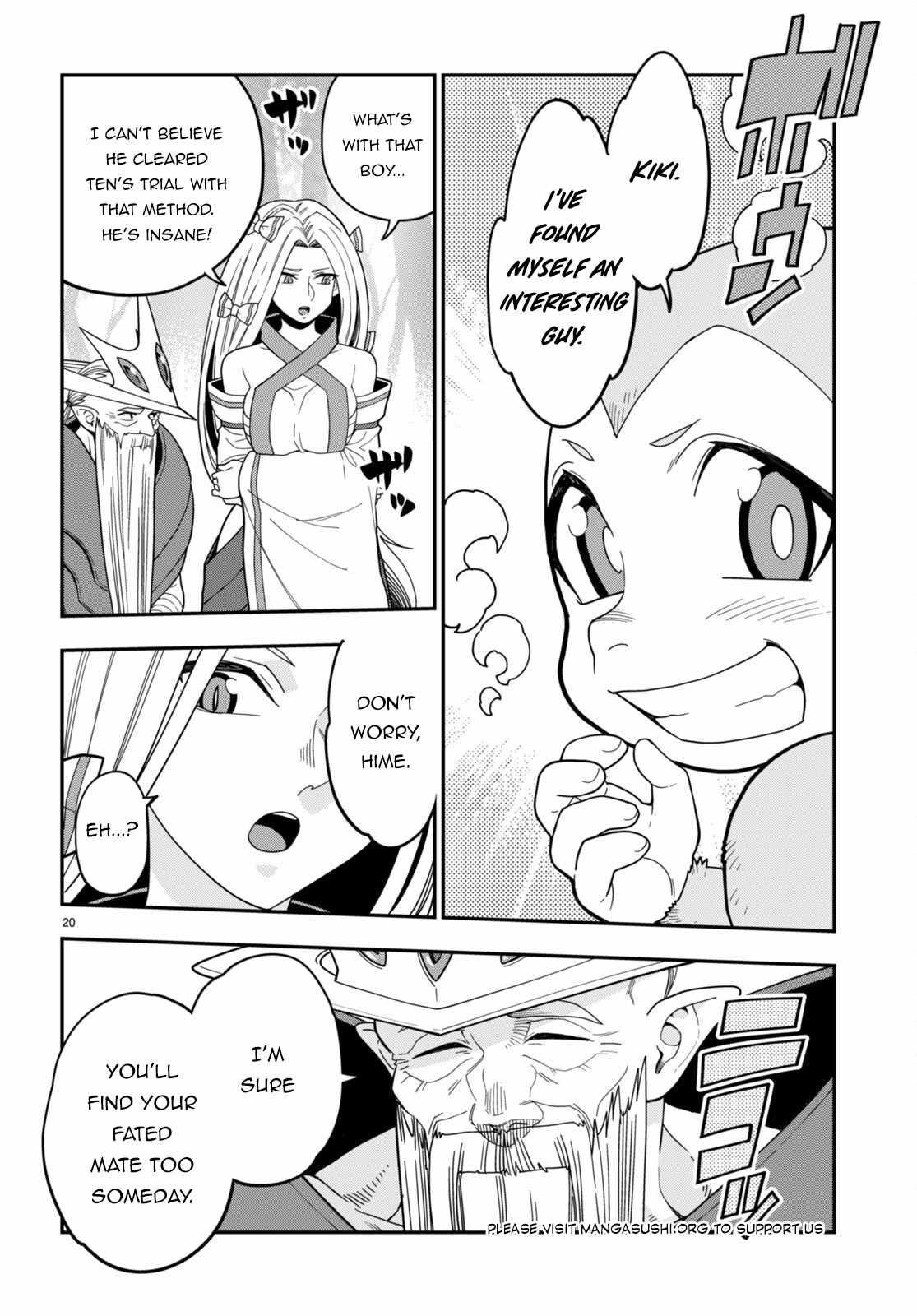 Konjiki No Moji Tsukai - Yuusha Yonin Ni Makikomareta Unique Cheat Chapter 106 - Page 19 in English