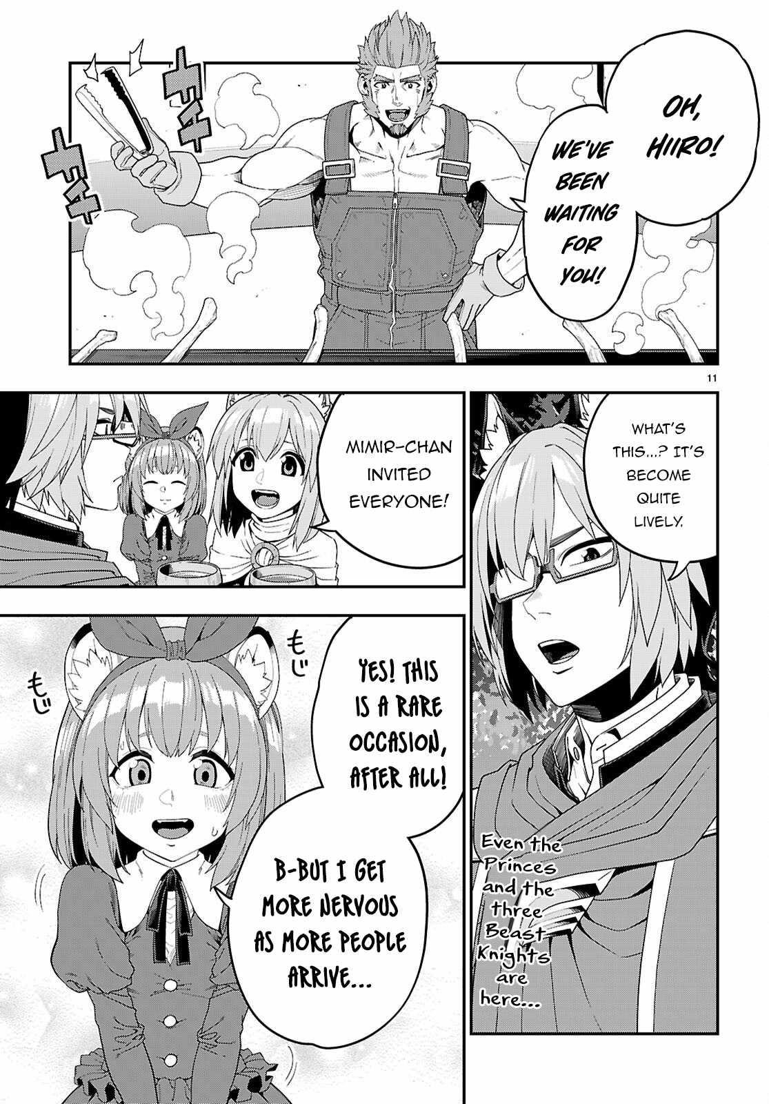 Konjiki No Moji Tsukai - Yuusha Yonin Ni Makikomareta Unique Cheat Chapter 110 - Page 11 in English