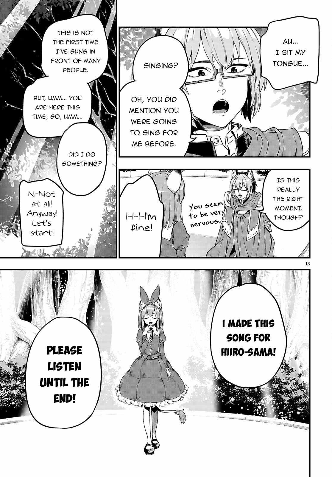Konjiki No Moji Tsukai - Yuusha Yonin Ni Makikomareta Unique Cheat Chapter 110 - Page 13 in English