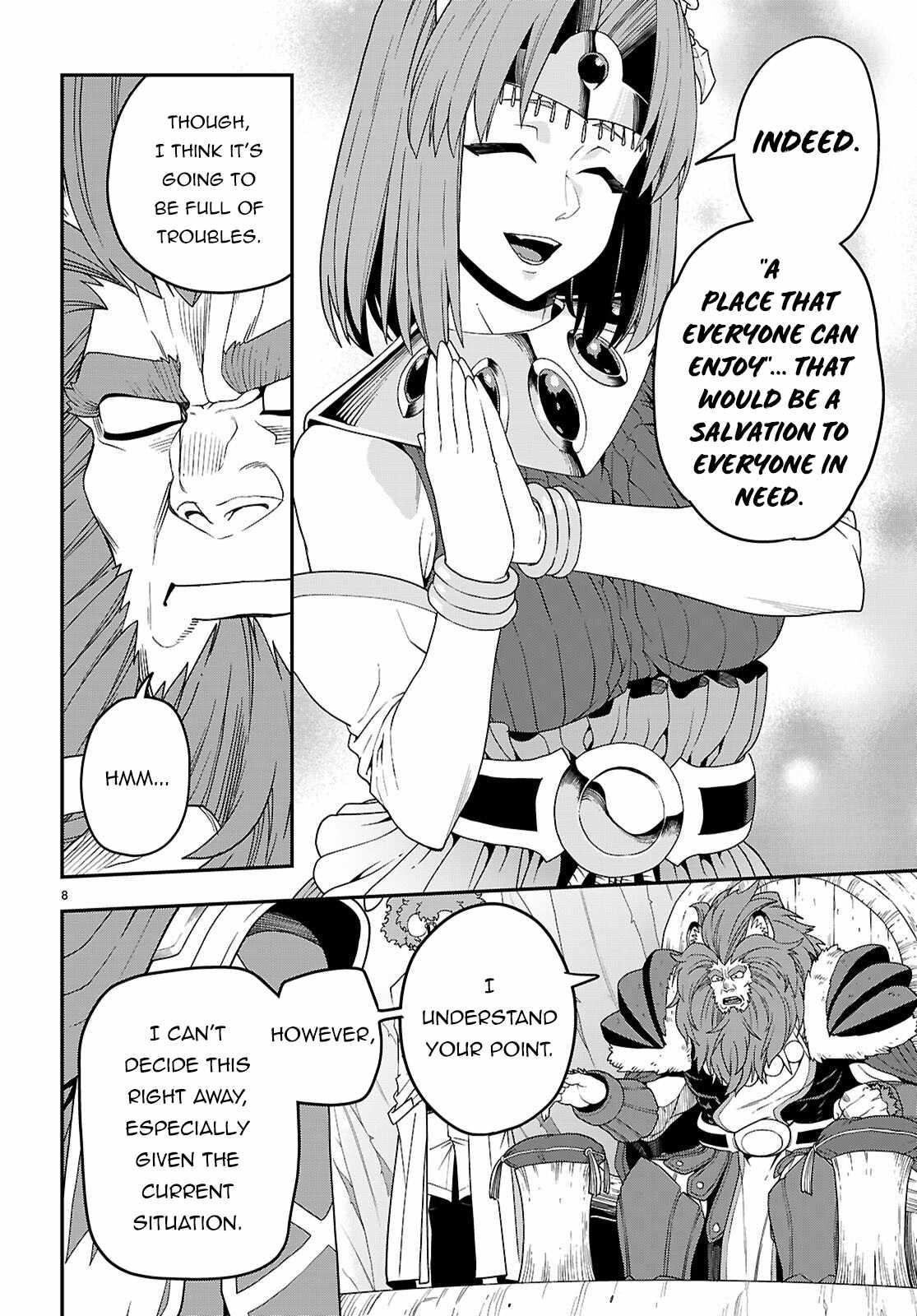 Konjiki No Moji Tsukai - Yuusha Yonin Ni Makikomareta Unique Cheat Chapter 110 - Page 8 in English