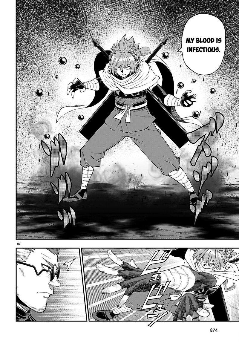 Konjiki No Moji Tsukai - Yuusha Yonin Ni Makikomareta Unique Cheat Chapter 112 - Page 16 in English