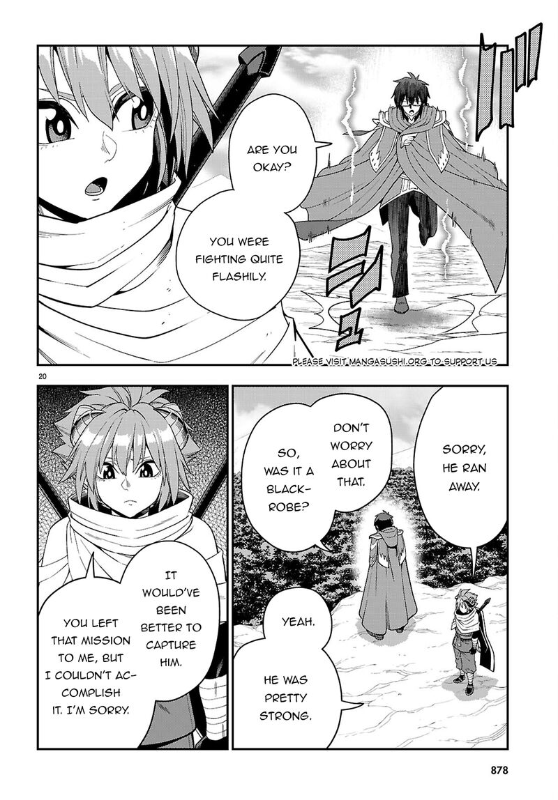 Konjiki No Moji Tsukai - Yuusha Yonin Ni Makikomareta Unique Cheat Chapter 112 - Page 20 in English