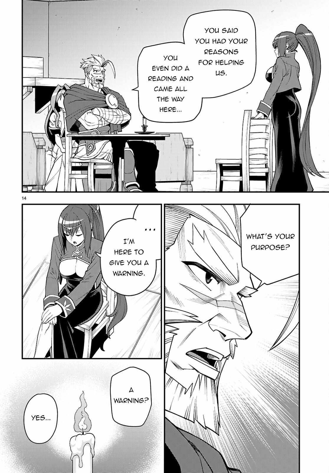 Konjiki No Moji Tsukai - Yuusha Yonin Ni Makikomareta Unique Cheat Chapter 115 - Page 14 in English