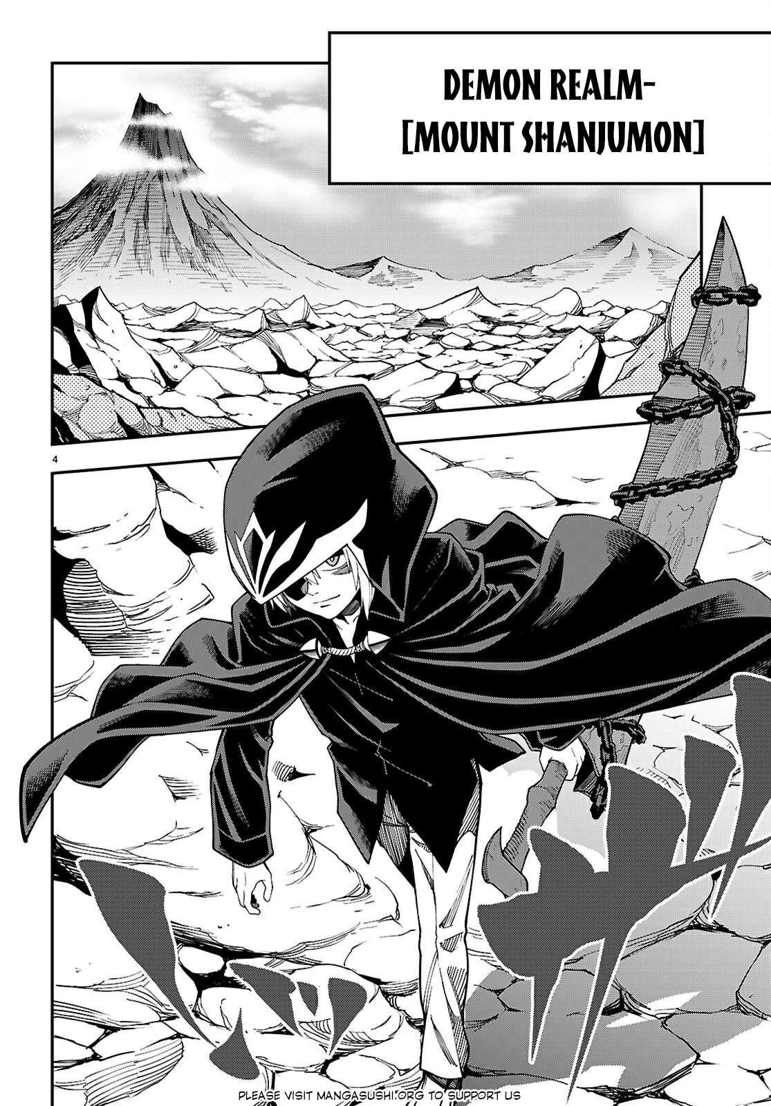 Konjiki No Moji Tsukai - Yuusha Yonin Ni Makikomareta Unique Cheat Chapter 117 - Page 4 in English