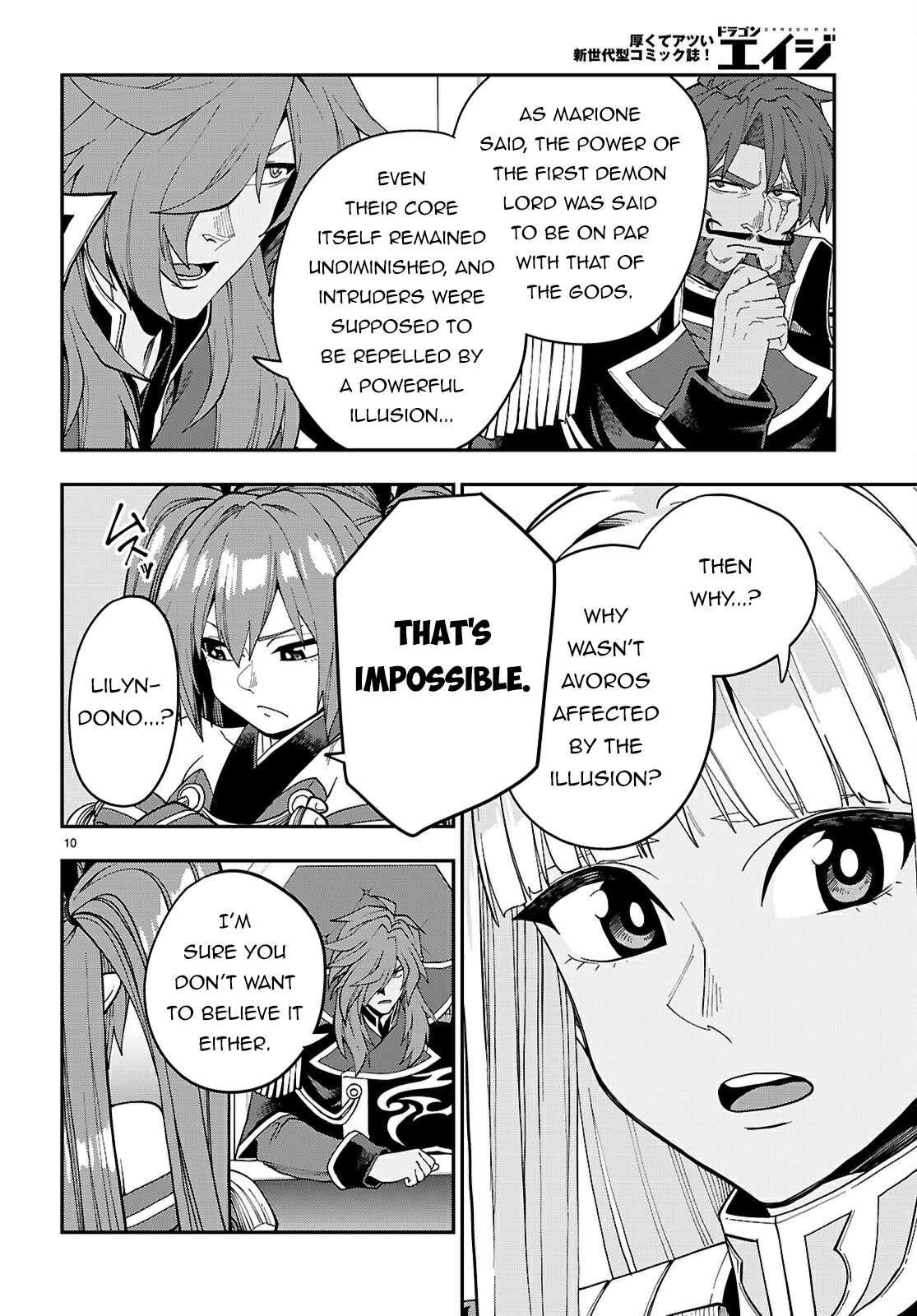 Konjiki No Moji Tsukai - Yuusha Yonin Ni Makikomareta Unique Cheat Chapter 118 - Page 10 in English