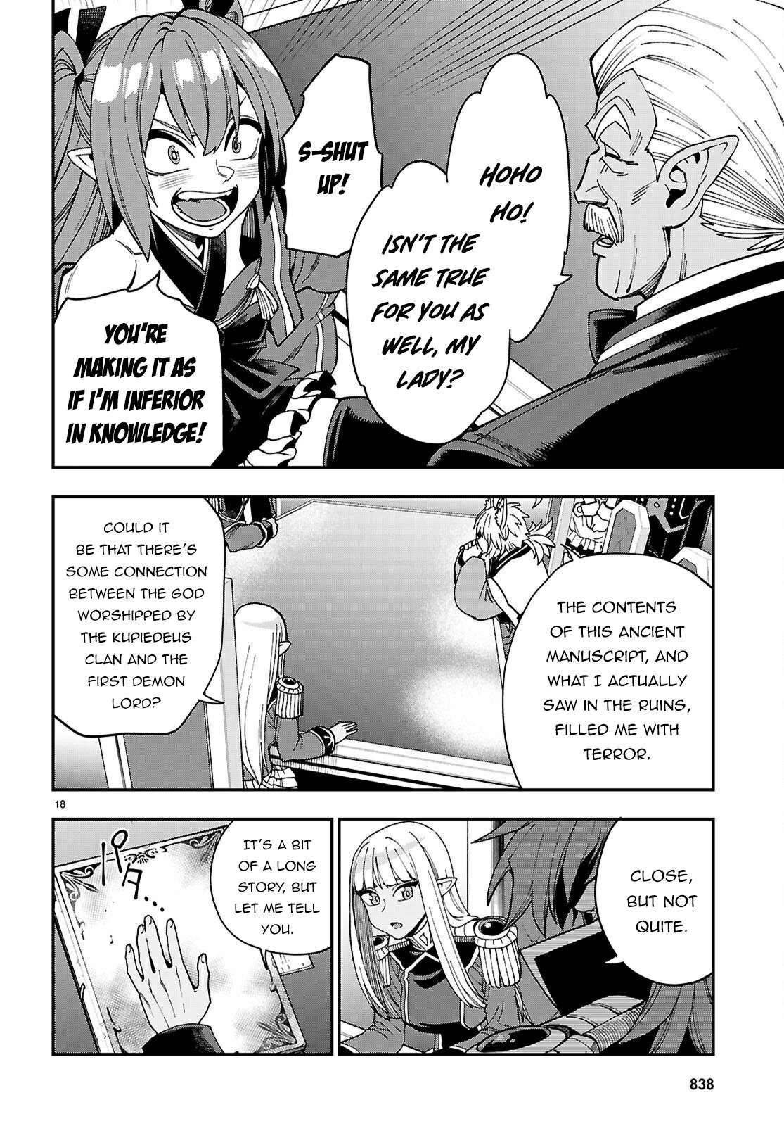 Konjiki No Moji Tsukai - Yuusha Yonin Ni Makikomareta Unique Cheat Chapter 118 - Page 18 in English
