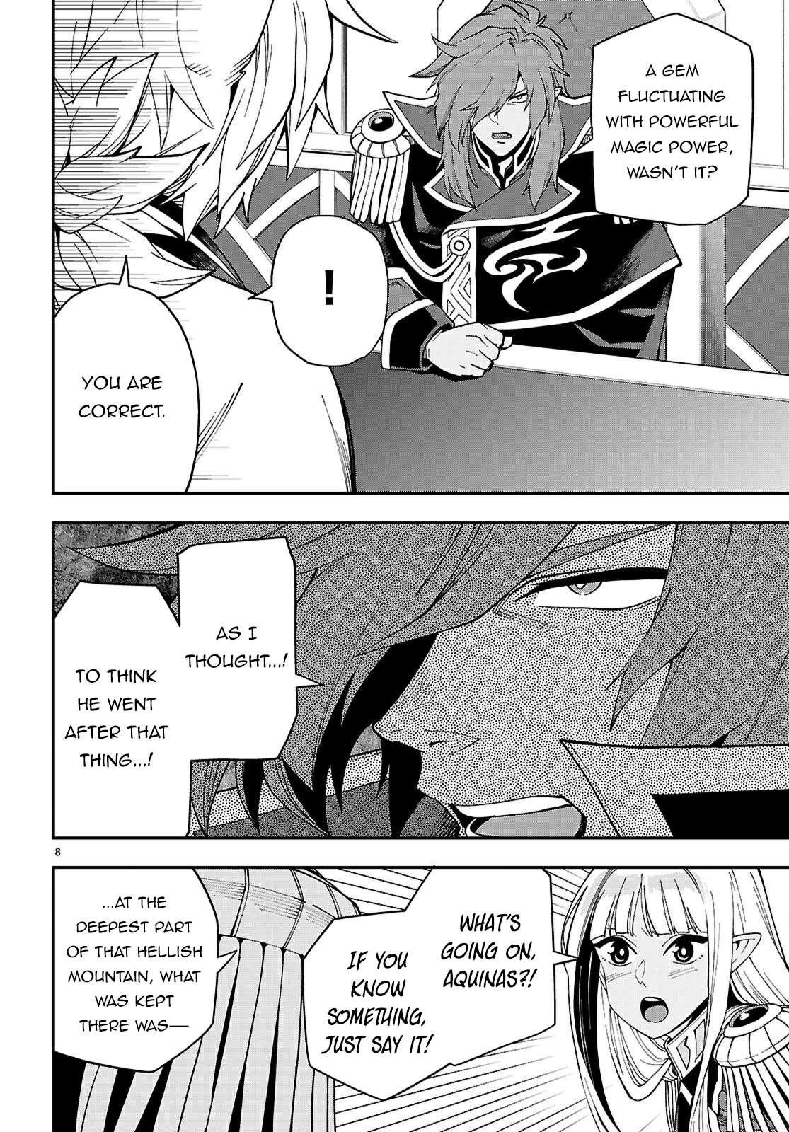 Konjiki No Moji Tsukai - Yuusha Yonin Ni Makikomareta Unique Cheat Chapter 118 - Page 8 in English