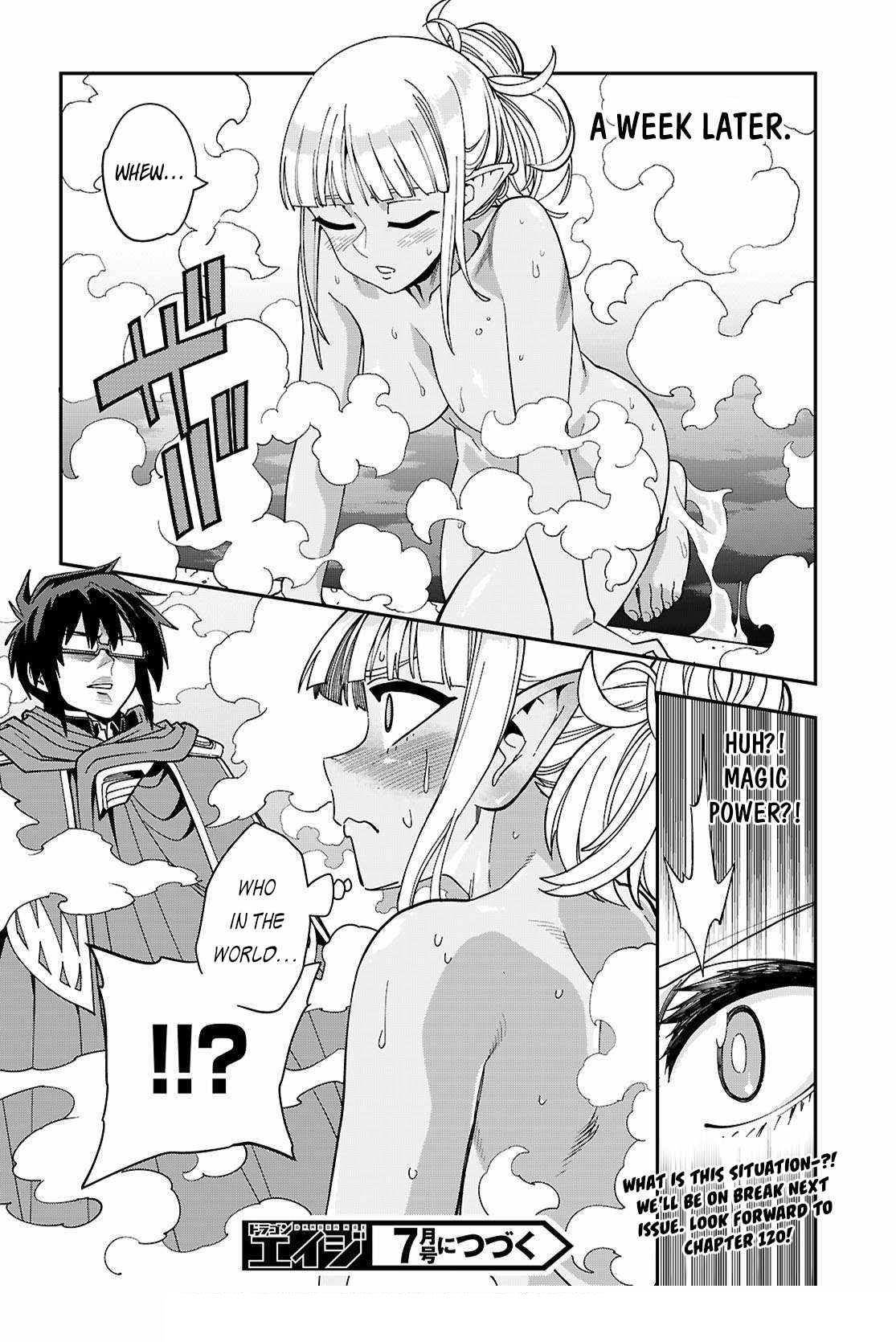 Konjiki No Moji Tsukai - Yuusha Yonin Ni Makikomareta Unique Cheat Chapter 119 - Page 18 in English