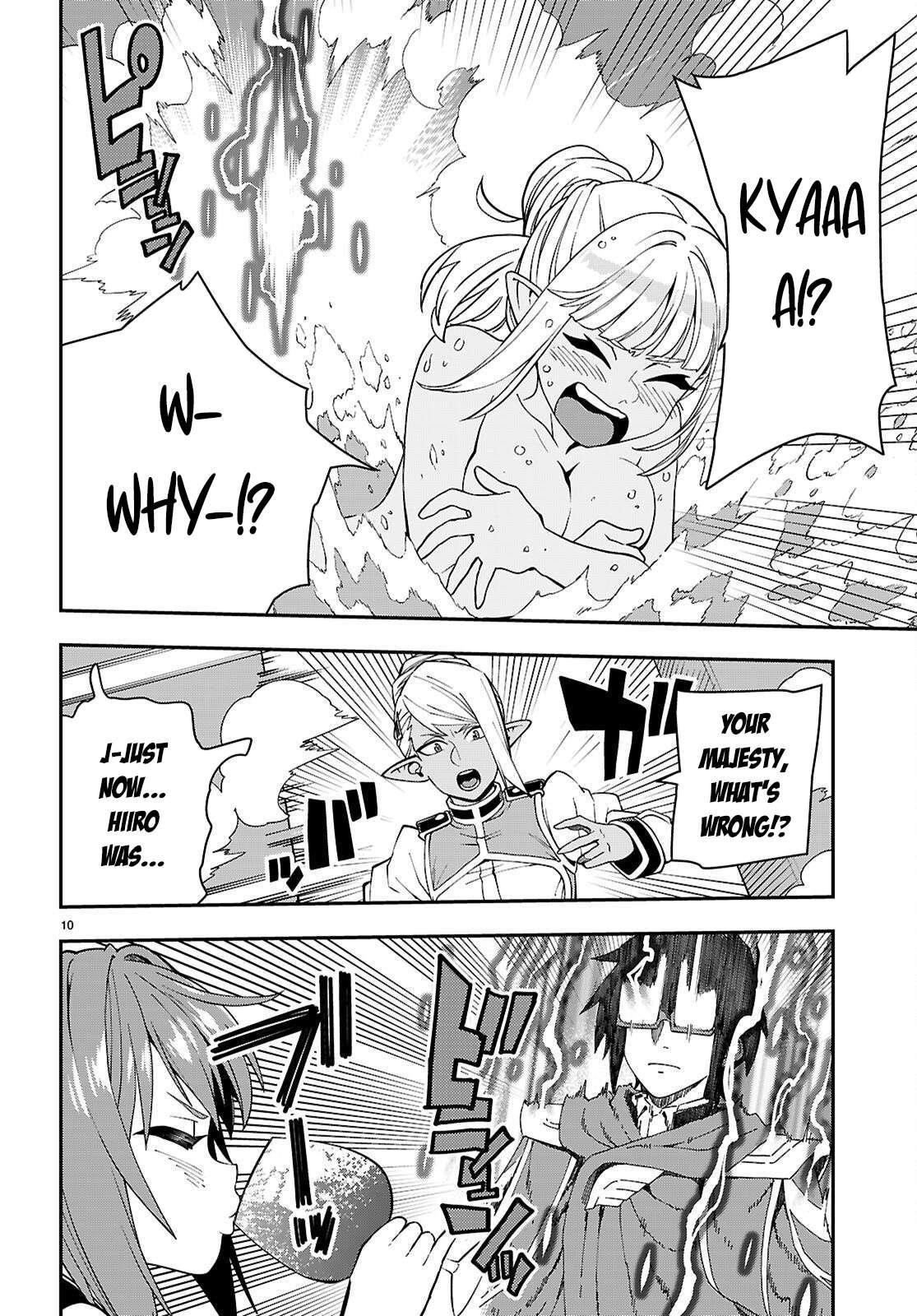 Konjiki No Moji Tsukai - Yuusha Yonin Ni Makikomareta Unique Cheat Chapter 120 - Page 10 in English