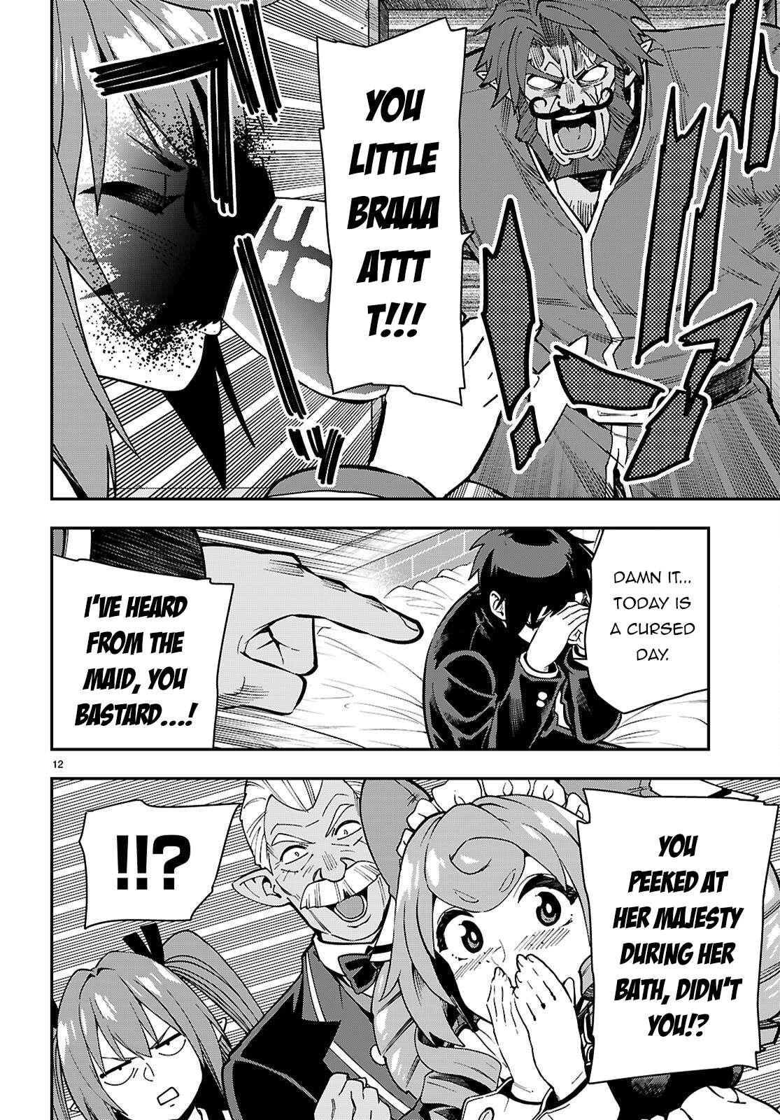 Konjiki No Moji Tsukai - Yuusha Yonin Ni Makikomareta Unique Cheat Chapter 120 - Page 12 in English