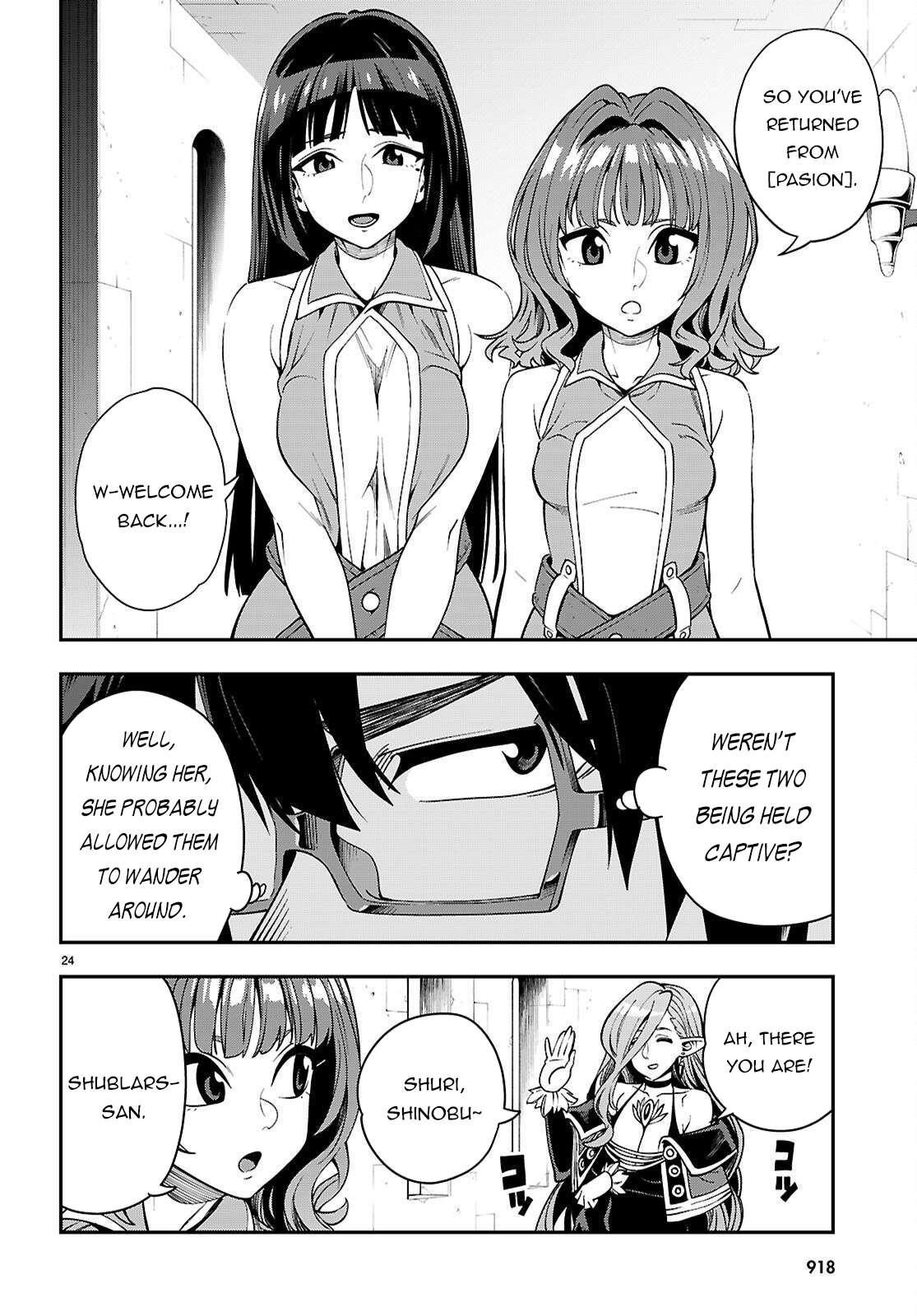 Konjiki No Moji Tsukai - Yuusha Yonin Ni Makikomareta Unique Cheat Chapter 120 - Page 24 in English
