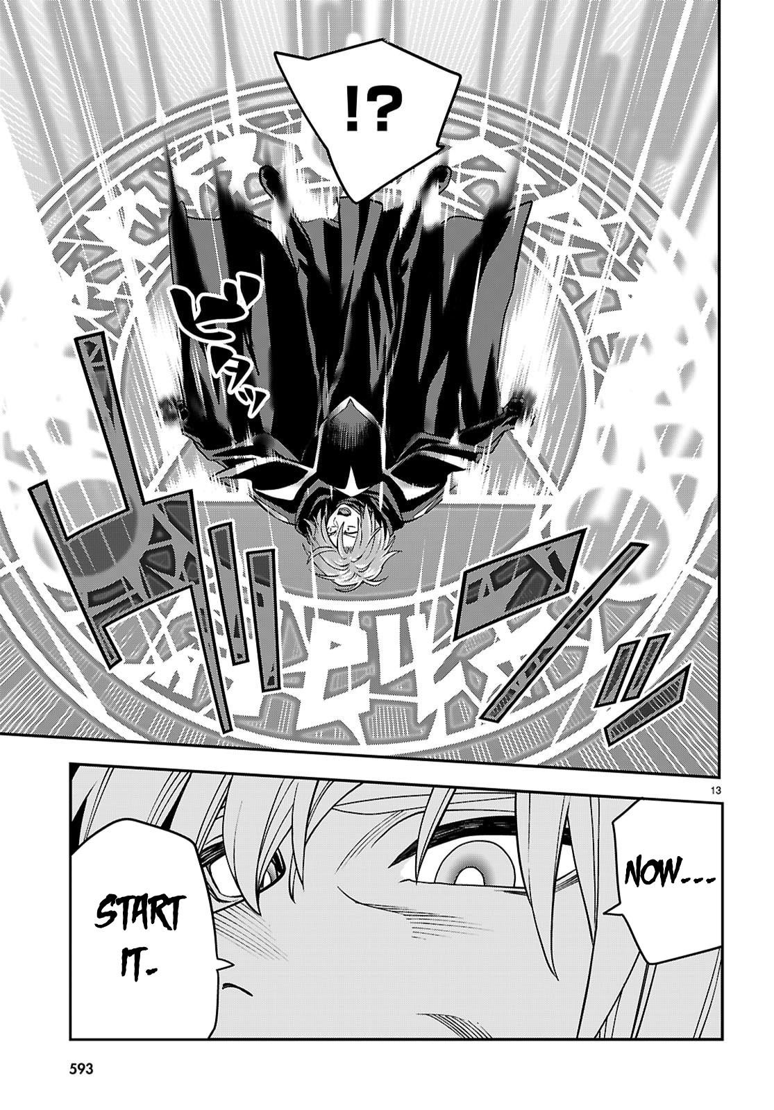 Konjiki No Moji Tsukai - Yuusha Yonin Ni Makikomareta Unique Cheat Chapter 121 - Page 12 in English