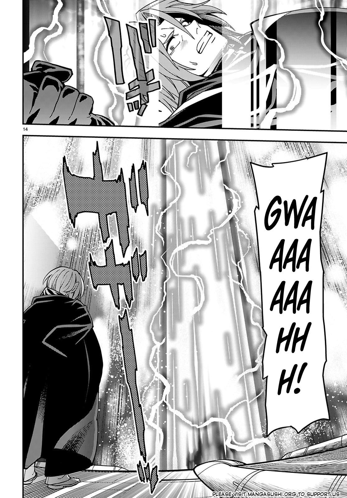 Konjiki No Moji Tsukai - Yuusha Yonin Ni Makikomareta Unique Cheat Chapter 121 - Page 13 in English