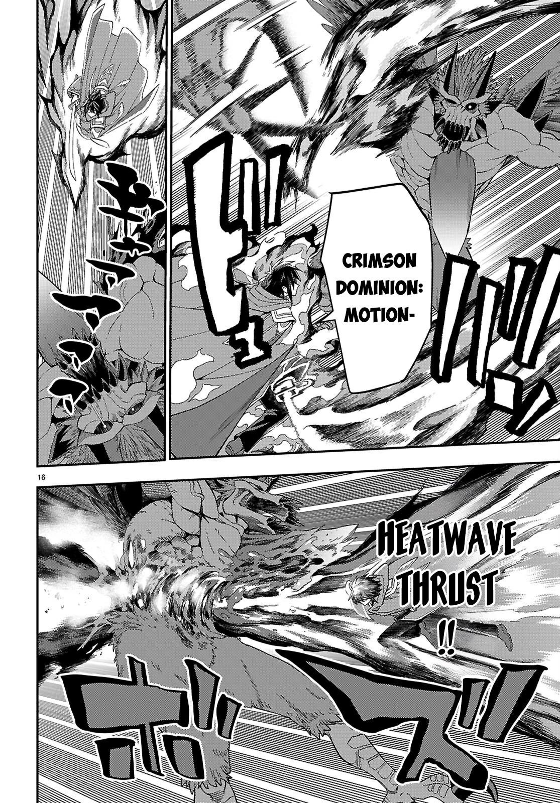 Konjiki No Moji Tsukai - Yuusha Yonin Ni Makikomareta Unique Cheat Chapter 122 - Page 16 in English
