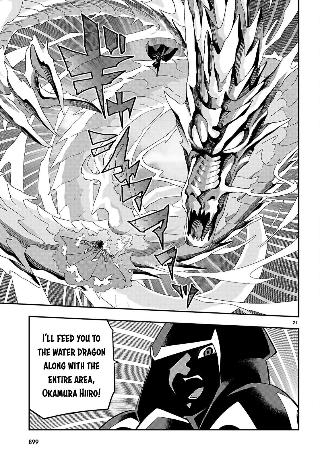 Konjiki No Moji Tsukai - Yuusha Yonin Ni Makikomareta Unique Cheat Chapter 122 - Page 21 in English
