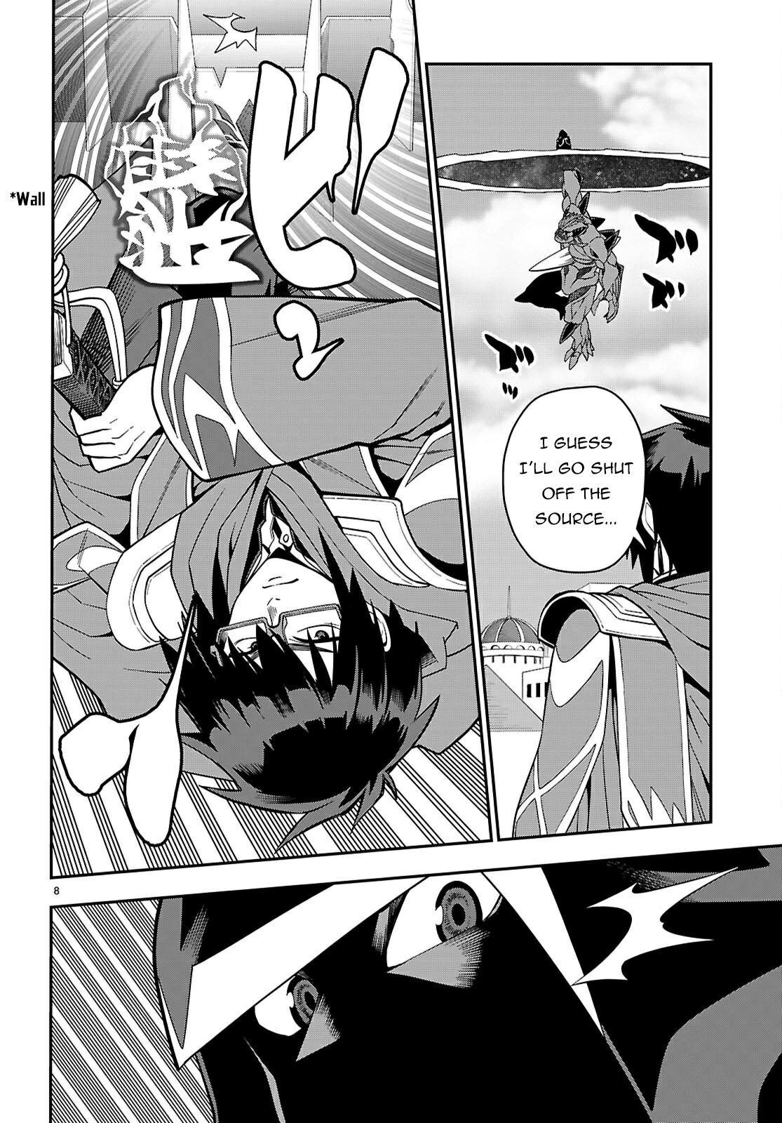 Konjiki No Moji Tsukai - Yuusha Yonin Ni Makikomareta Unique Cheat Chapter 122 - Page 8 in English