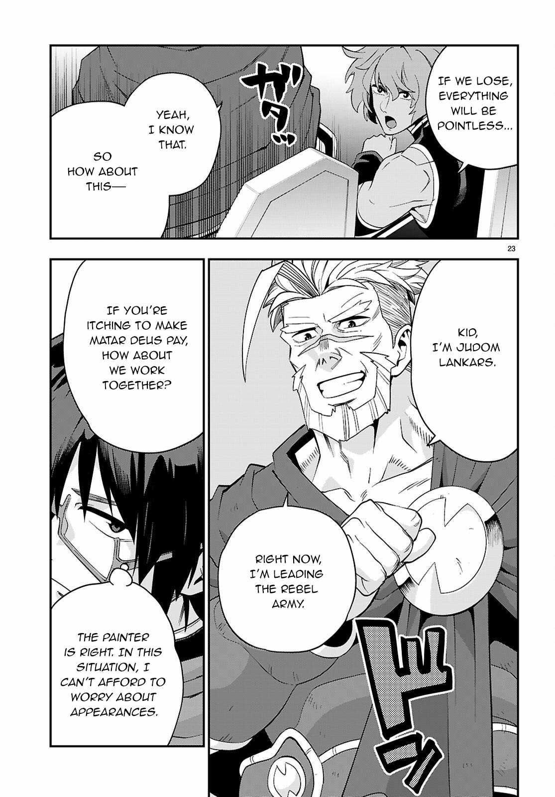 Konjiki No Moji Tsukai - Yuusha Yonin Ni Makikomareta Unique Cheat Chapter 123 - Page 22 in English