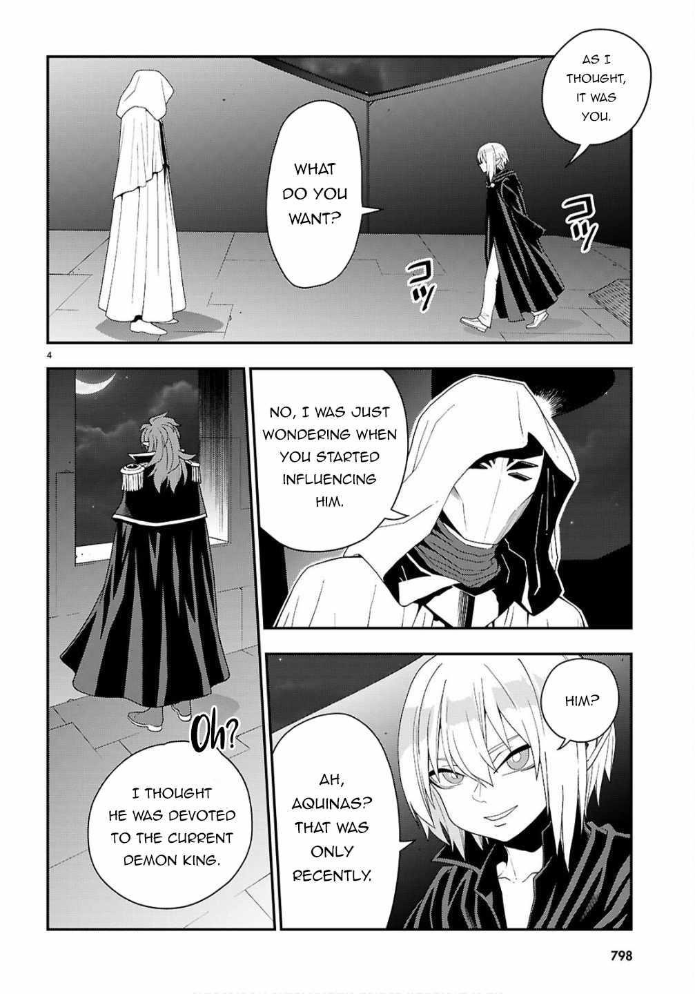 Konjiki No Moji Tsukai - Yuusha Yonin Ni Makikomareta Unique Cheat Chapter 124 - Page 4 in English