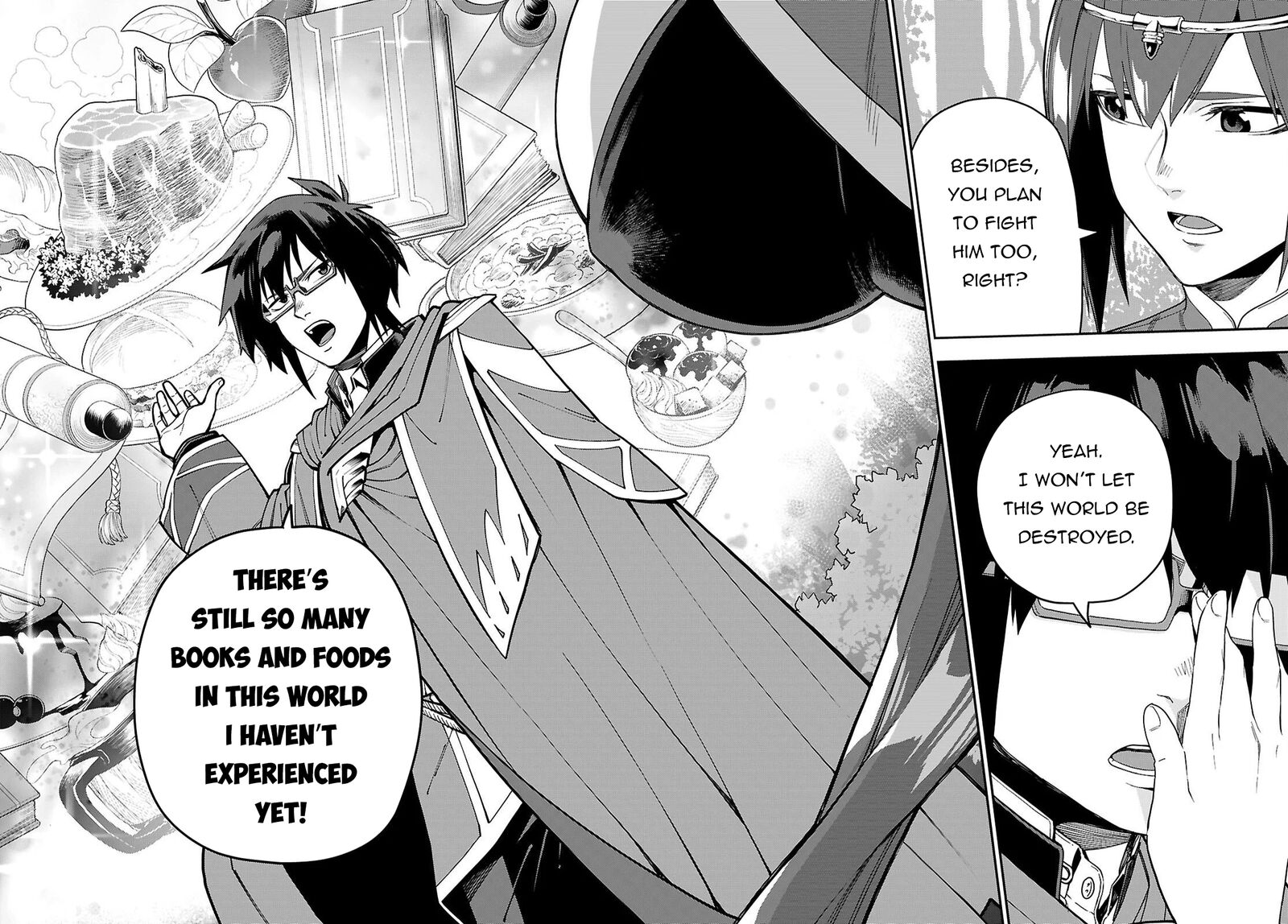 Konjiki No Moji Tsukai - Yuusha Yonin Ni Makikomareta Unique Cheat Chapter 125 - Page 4 in English