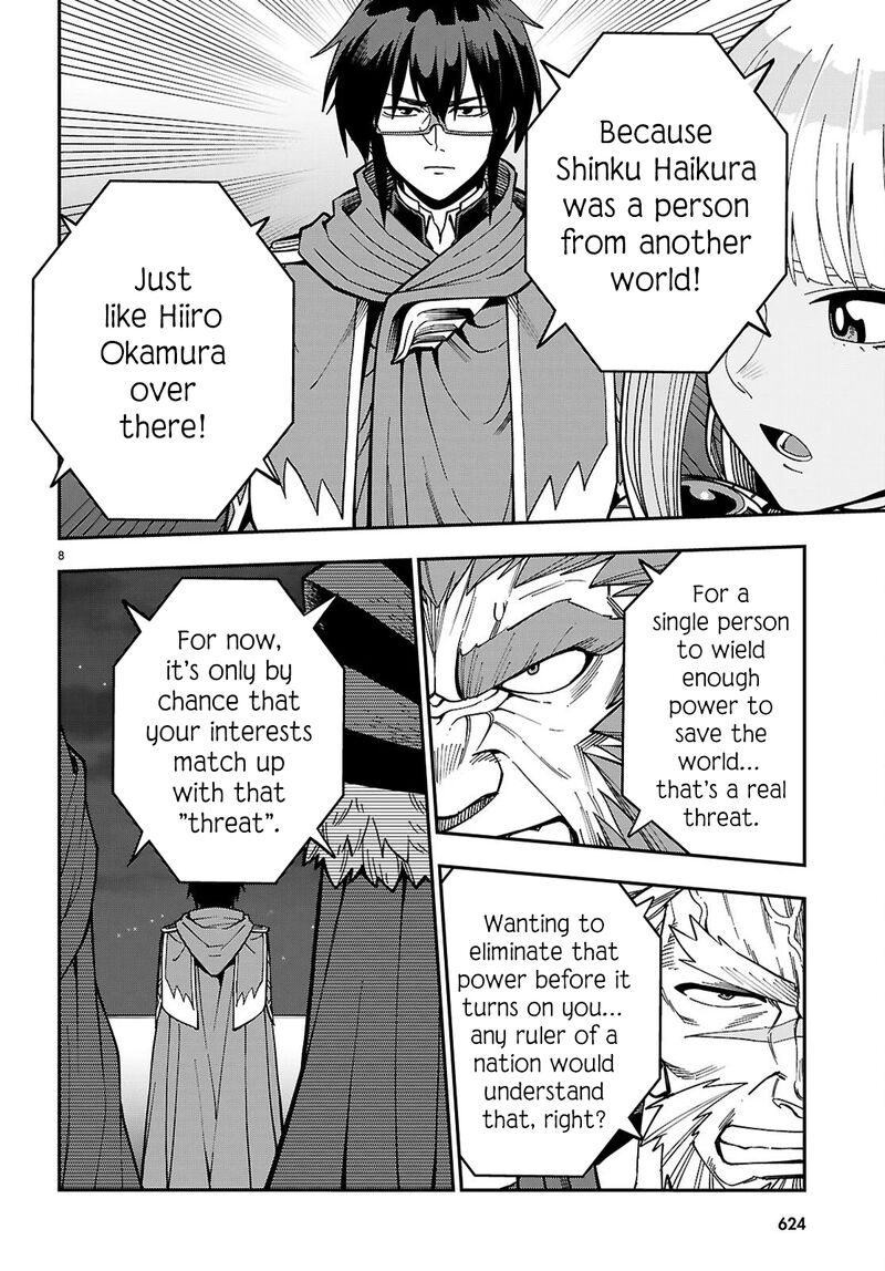 Konjiki No Moji Tsukai - Yuusha Yonin Ni Makikomareta Unique Cheat Chapter 127 - Page 8 in English