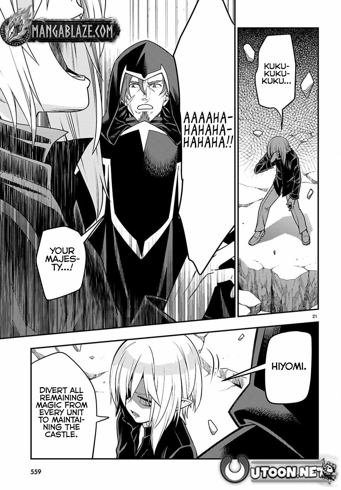 Konjiki No Moji Tsukai - Yuusha Yonin Ni Makikomareta Unique Cheat Chapter 128 - Page 20 in English